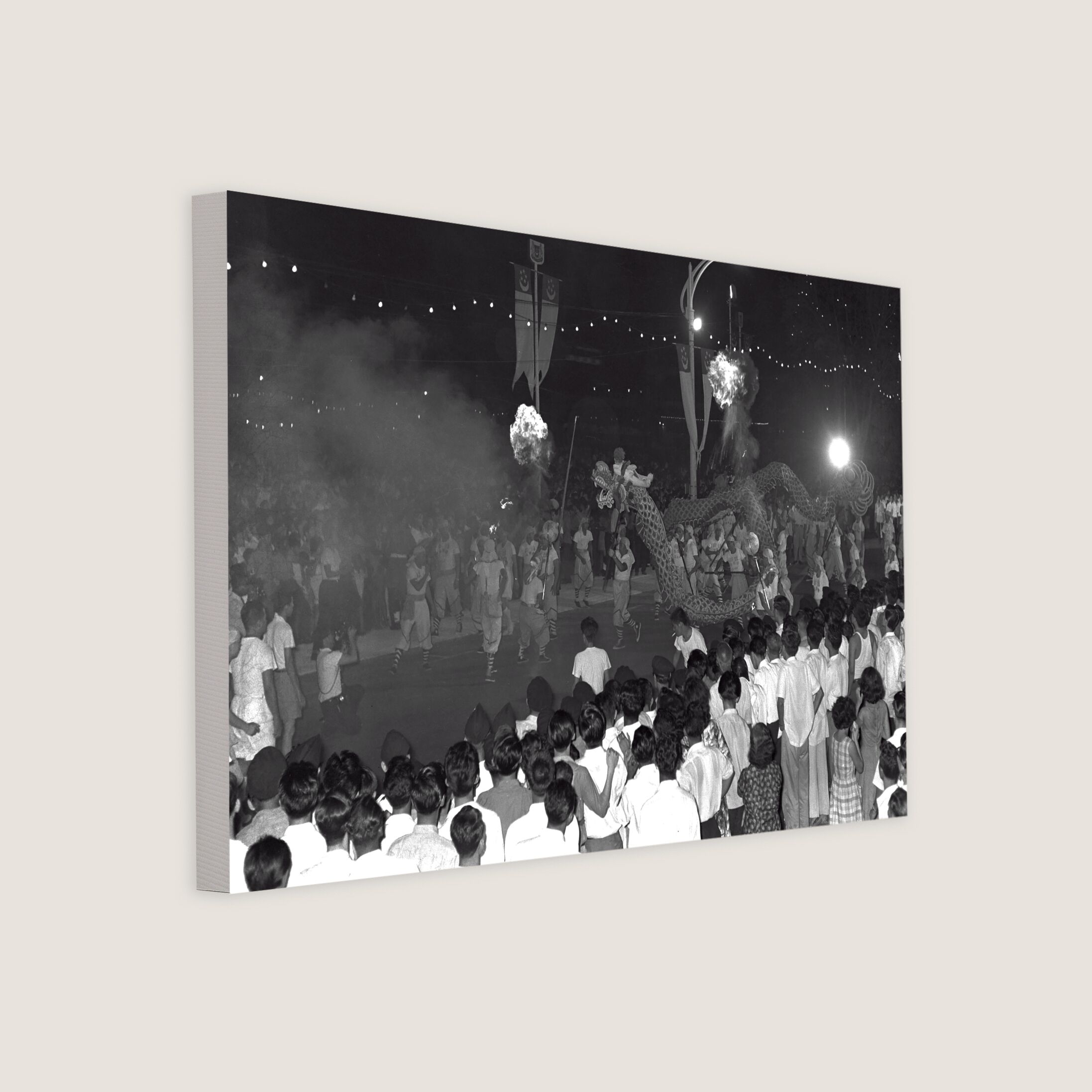 Dragon Dance at National Day Parade 1963-My Sg Memories