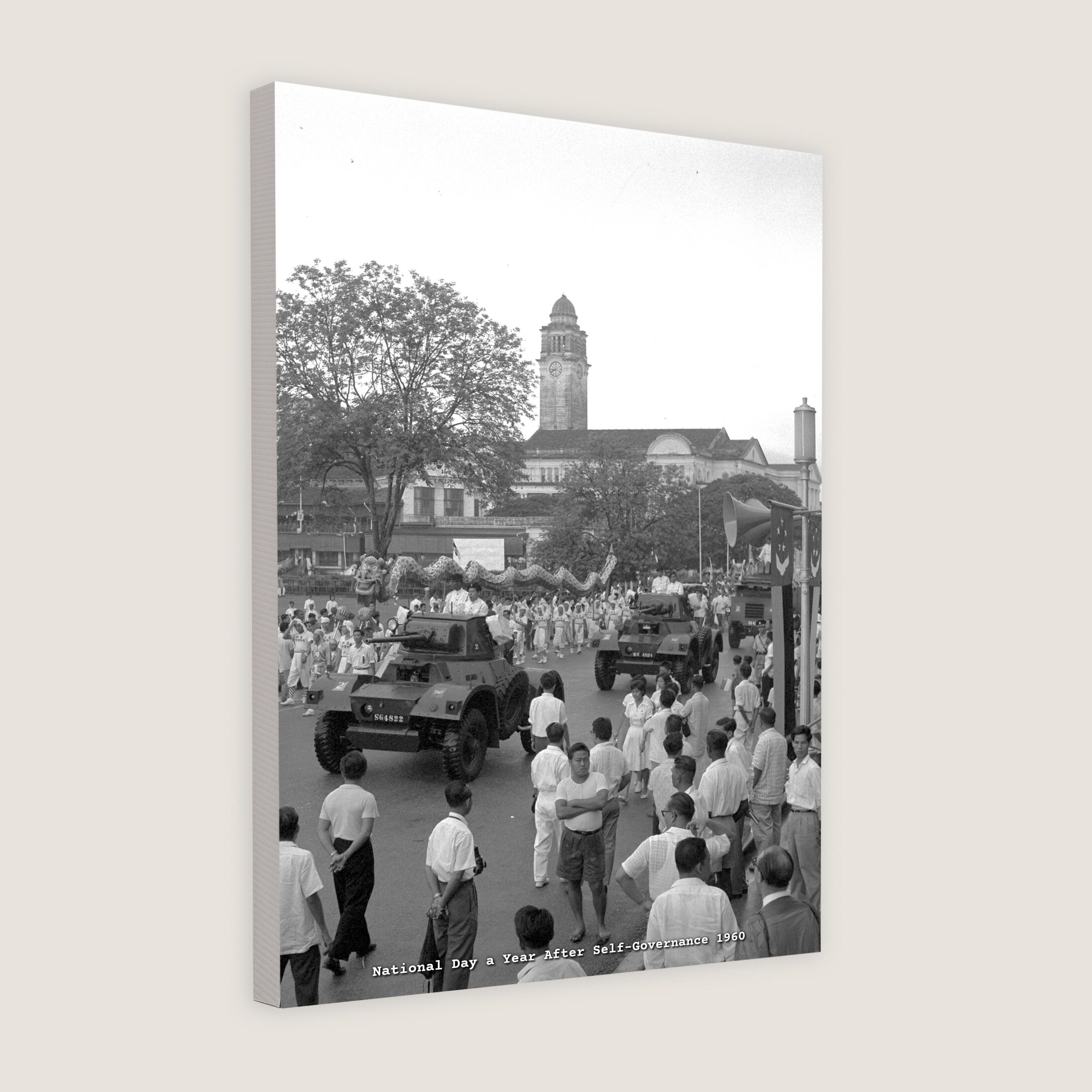 National Day a Year After Self-Governance 1960 Canvas