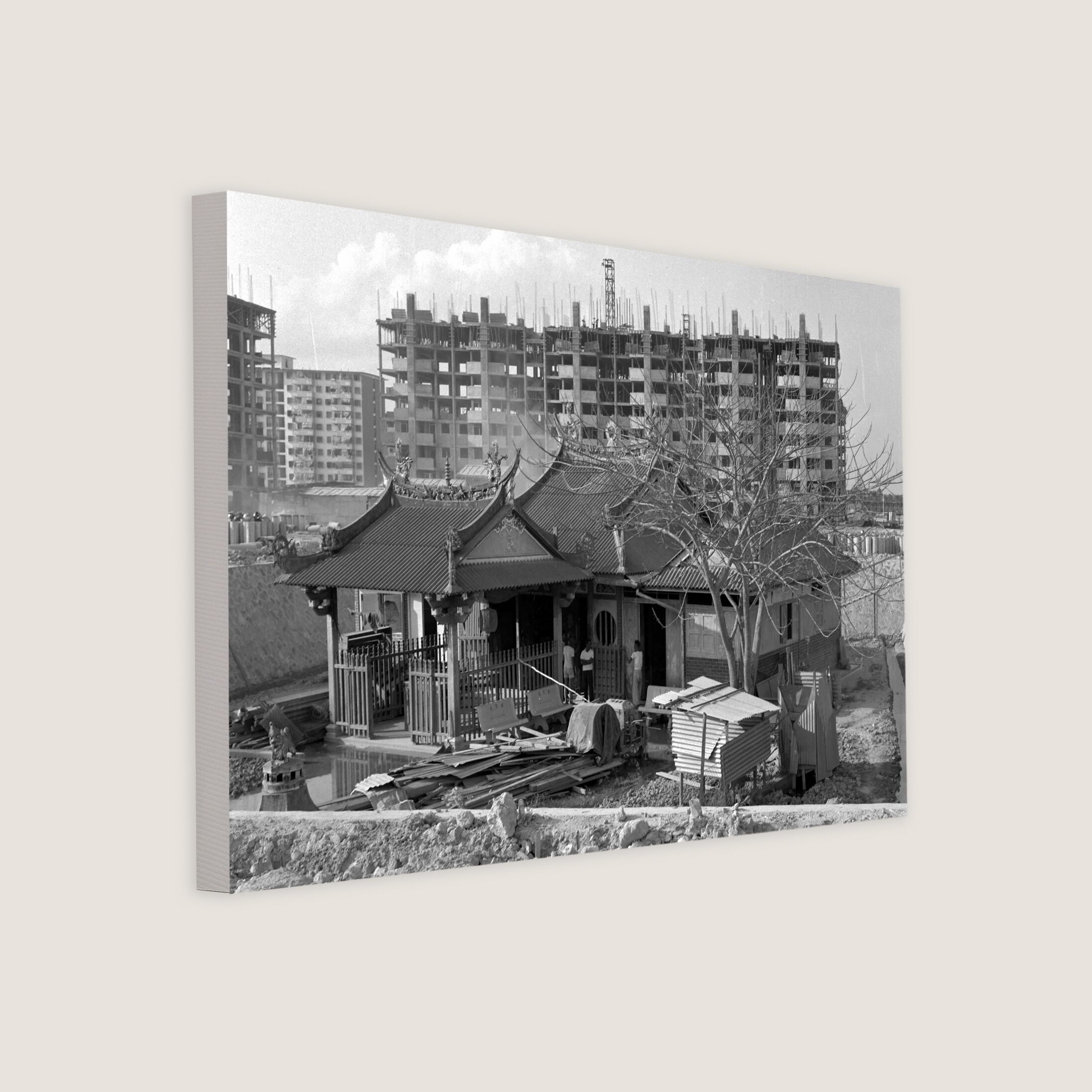 Lian Shan Shuang Lin Monastery in Toa Payoh 1968