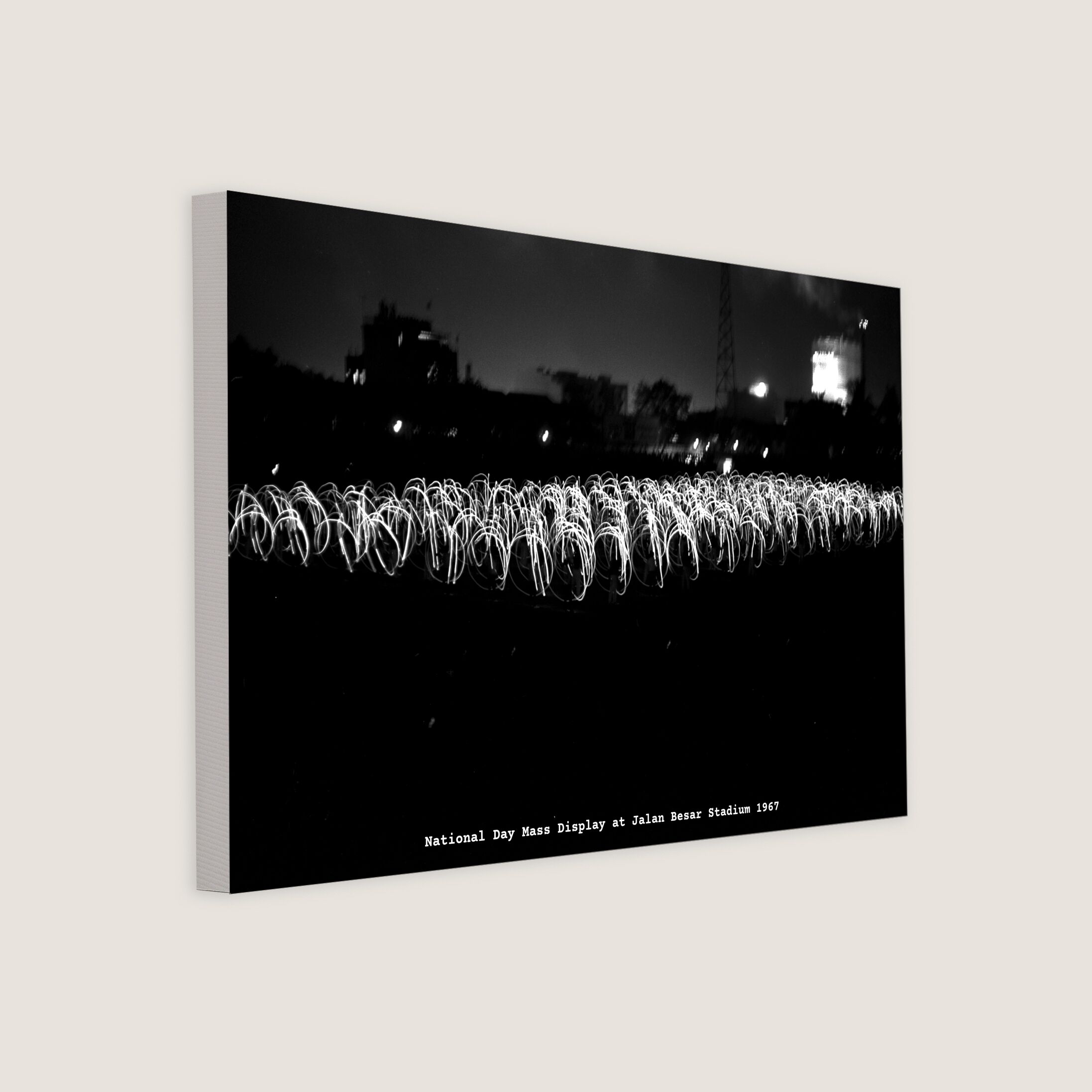 National Day Mass Display at Jalan Besar Stadium 1967 Canvas