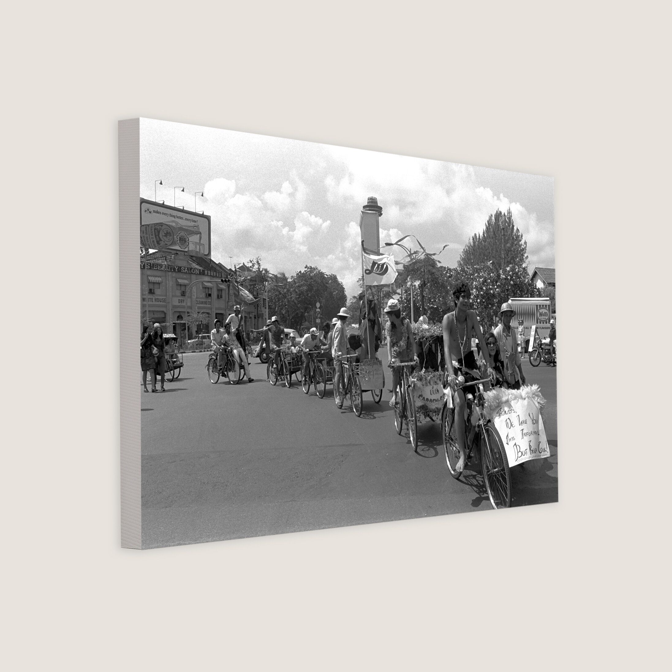 Annual Trishaw Pageant Along Scotts Road 1972-My Sg Memories