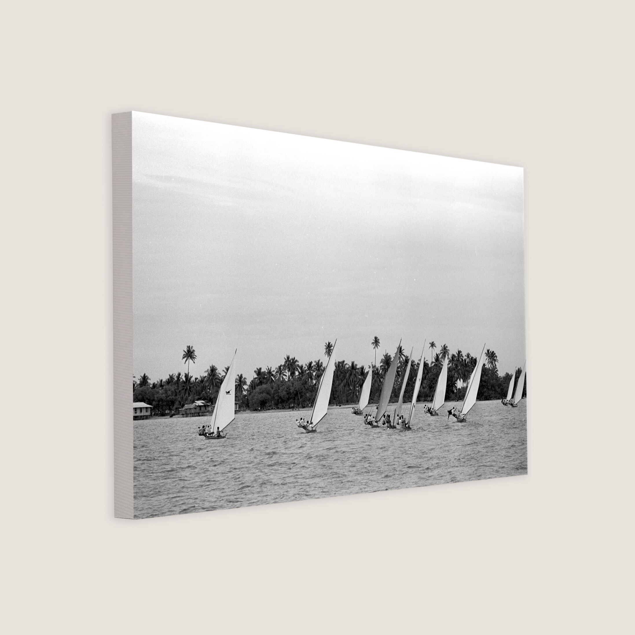 Celebrating National Day in Southern Islands 1975 Canvas