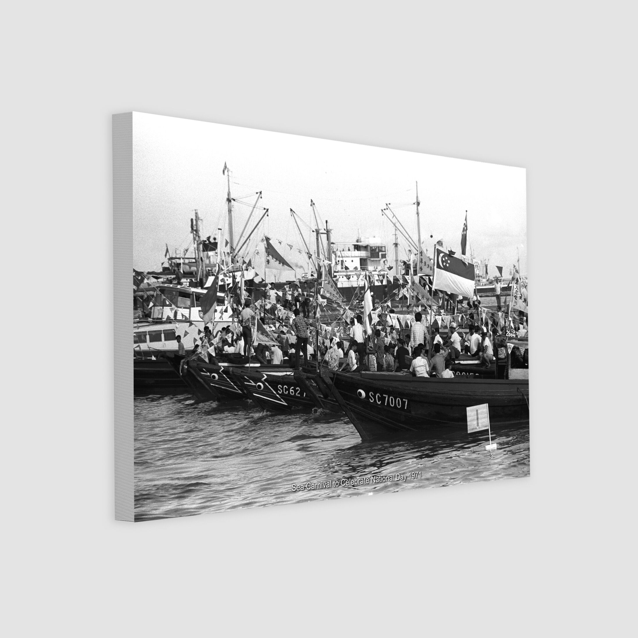 Sea Carnival to Celebrate National Day 1971-My Sg Memories