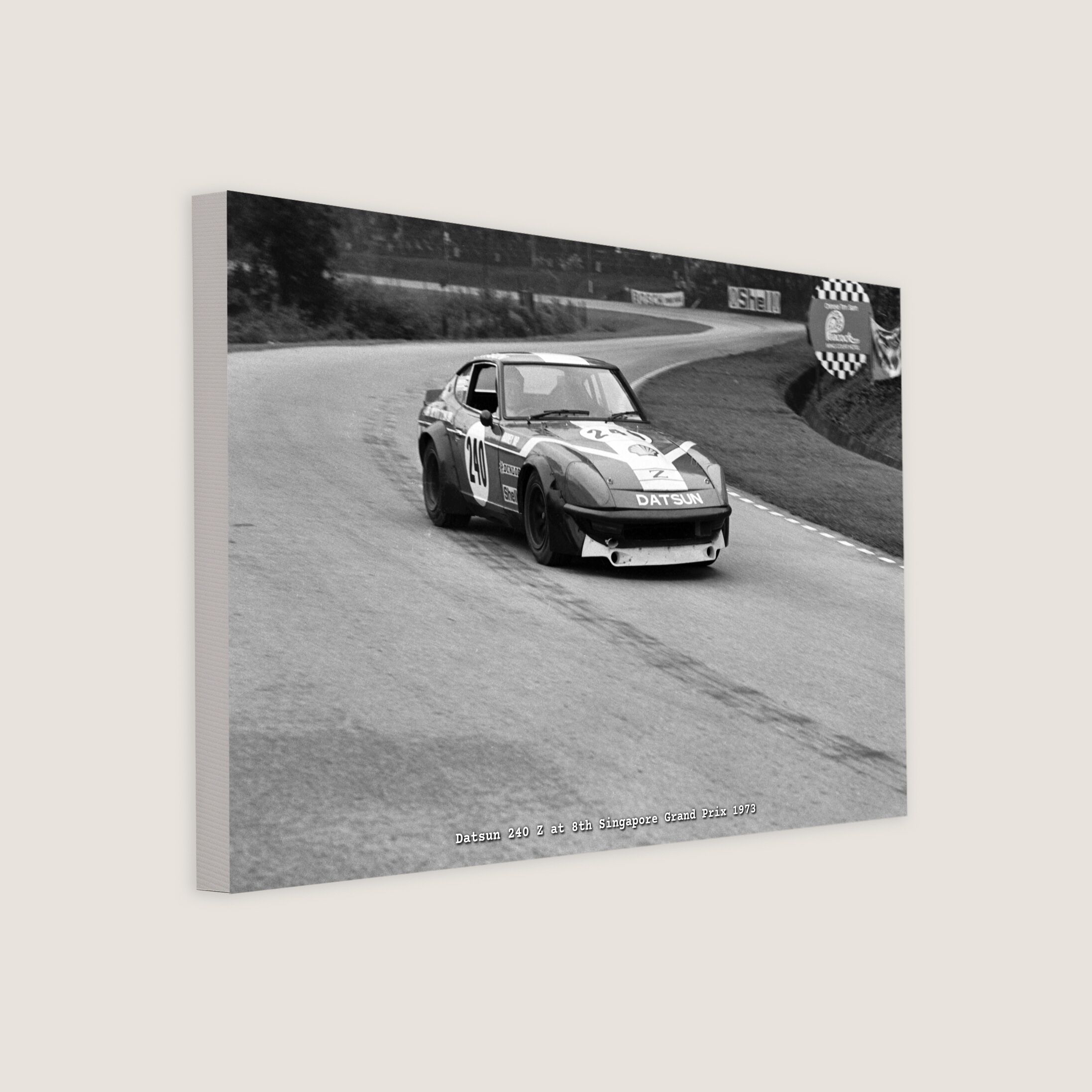 Datsun 240 Z at 8th Singapore Grand Prix 1973-My Sg Memories
