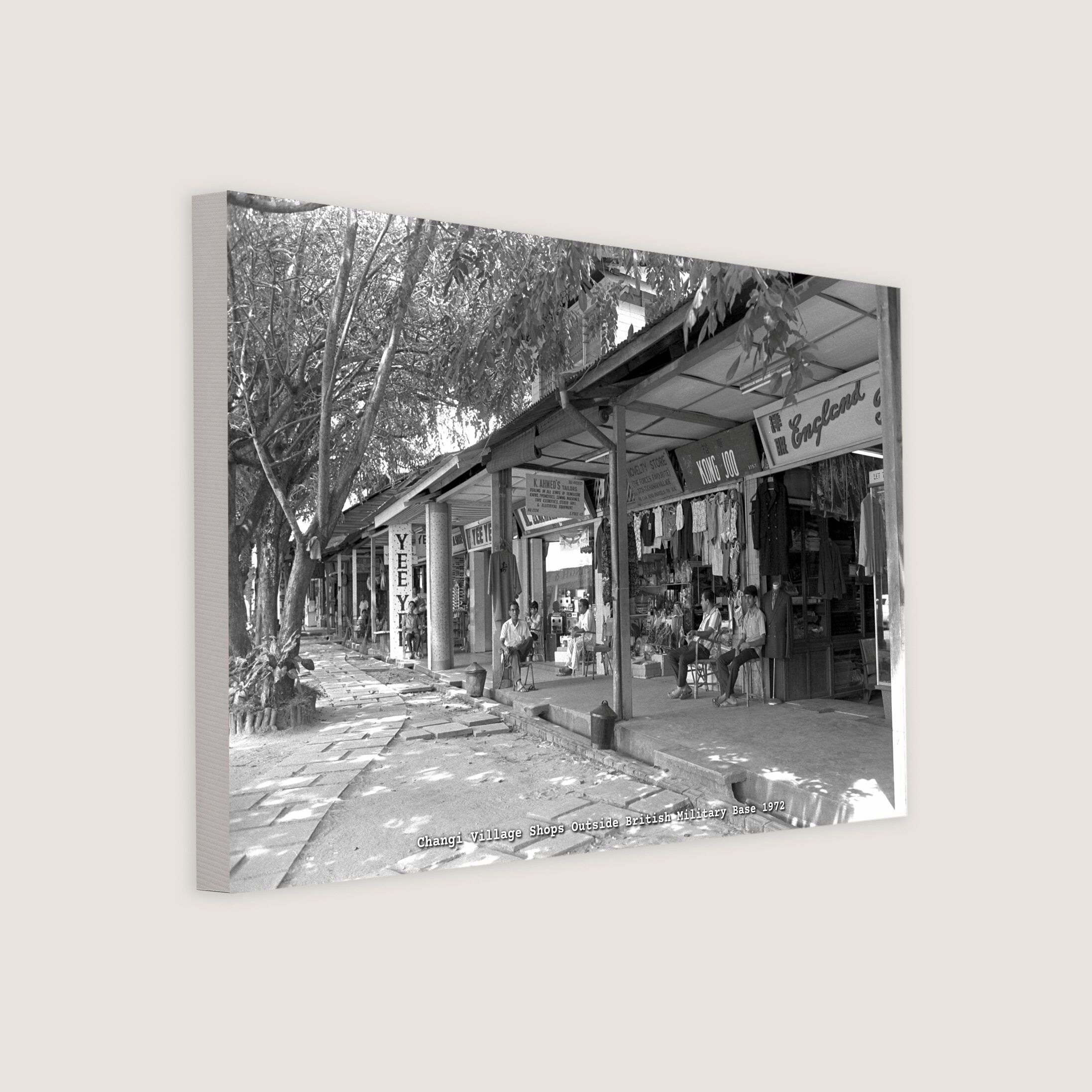 Changi Village Shops Outside British Military Base 1972-My Sg Memories