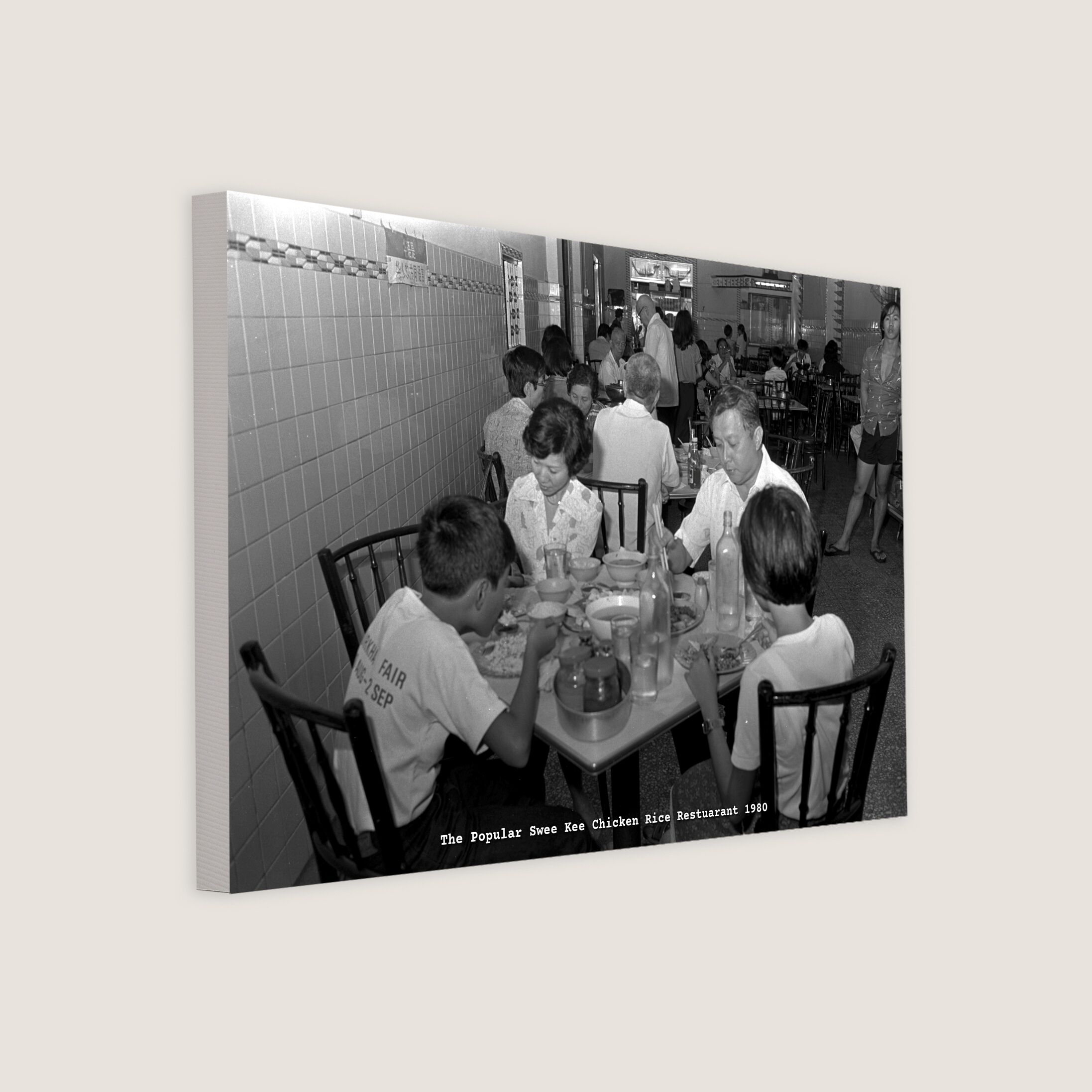 The Popular Swee Kee Chicken Rice Restuarant 1980