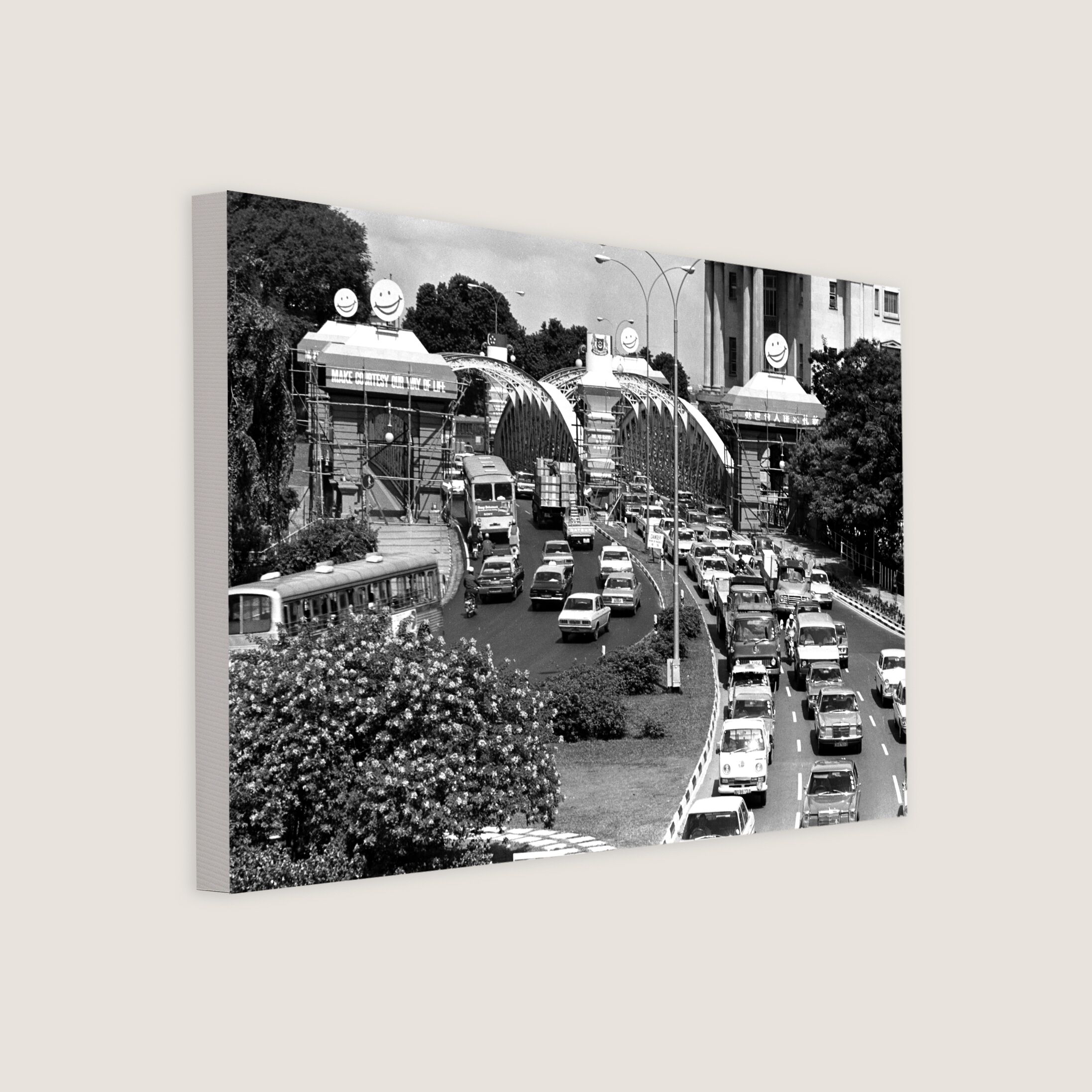 Courtesy Campaign with National Day 1979 Canvas