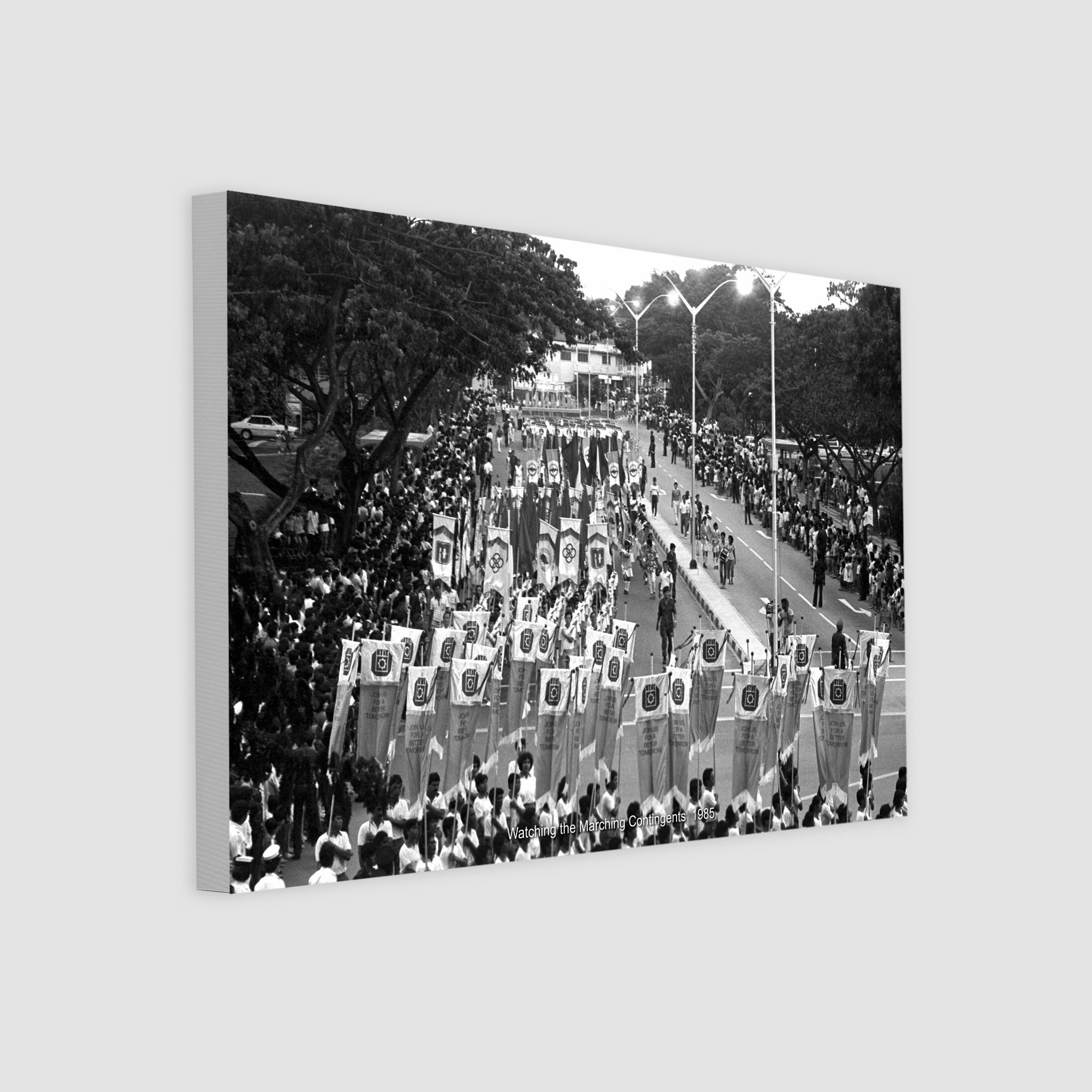 Watching the Marching Contingents 1985-My Sg Memories