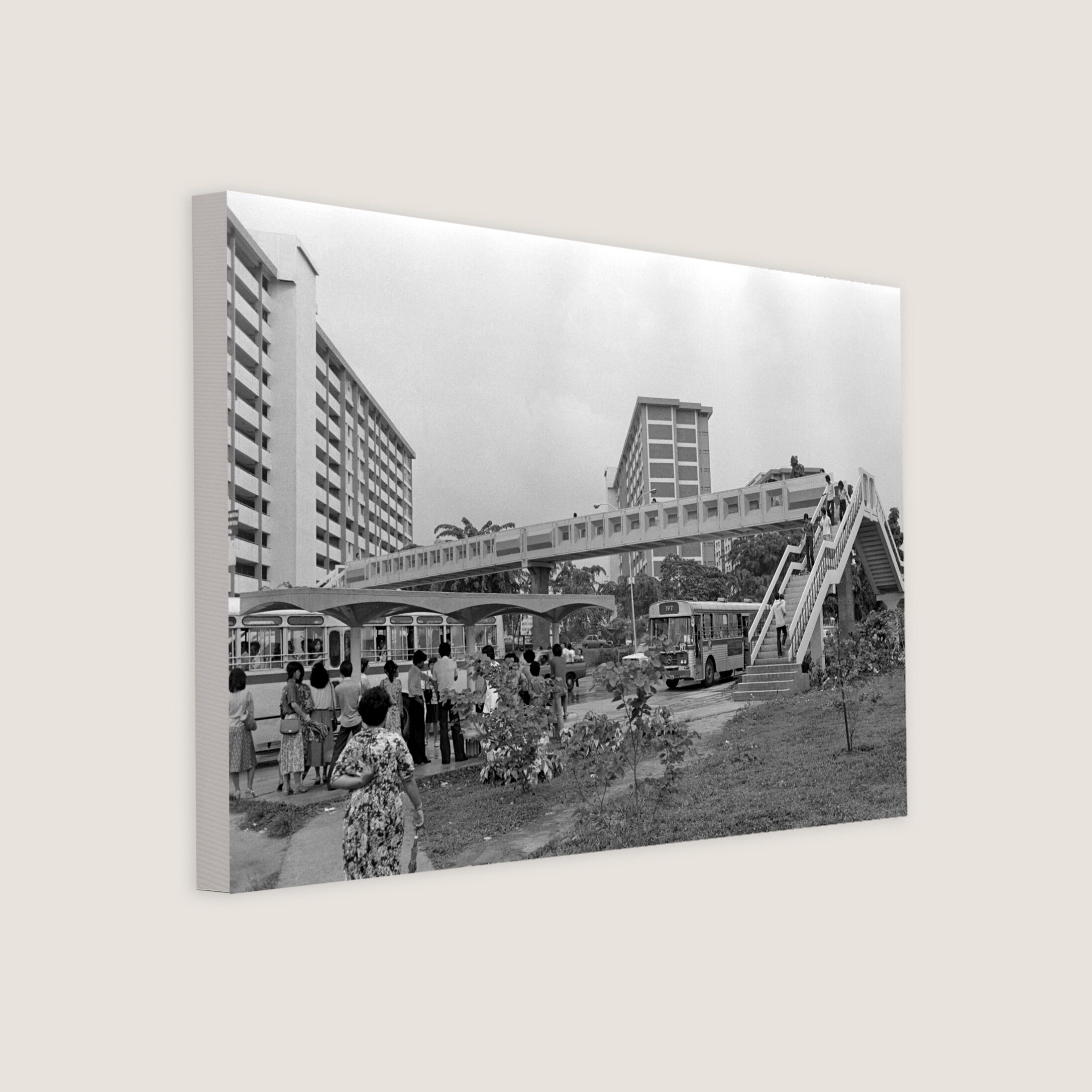 First Overhead Bridge at Upper Ayer Rajah Road 1979-My Sg Memories