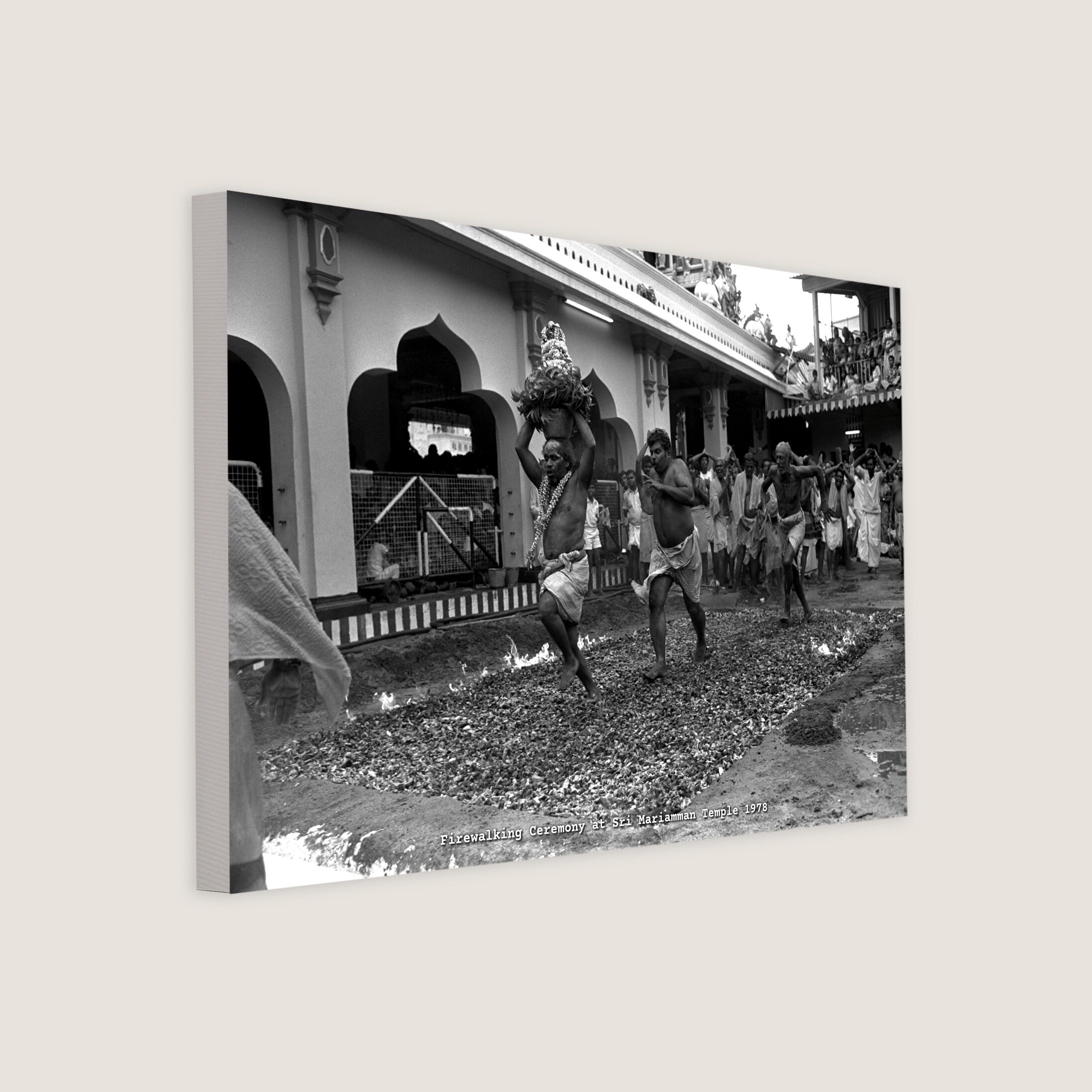 Firewalking Ceremony at Sri Mariamman Temple 1978