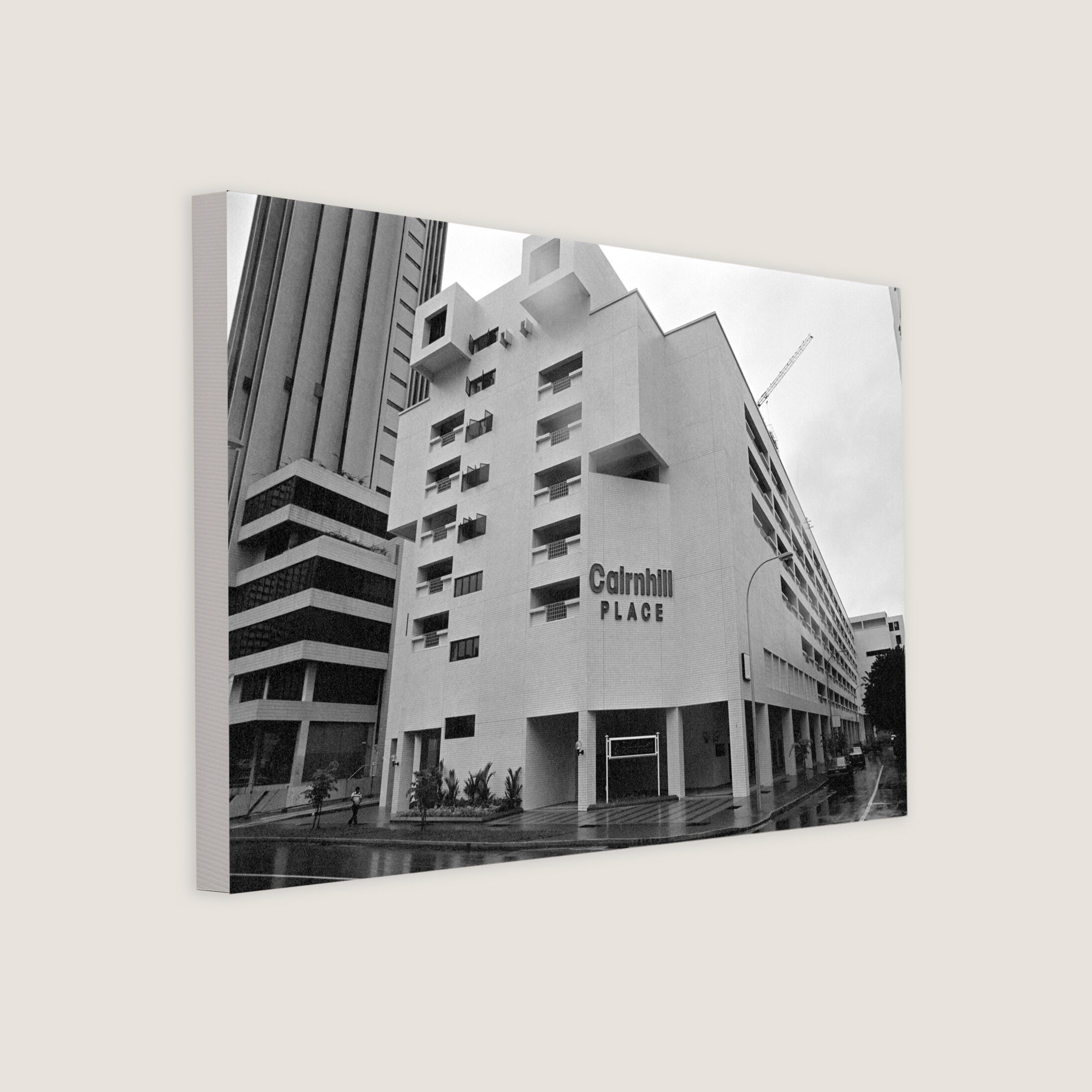 Al-Falah Mosque at Cairnhill Place 1987 Canvas