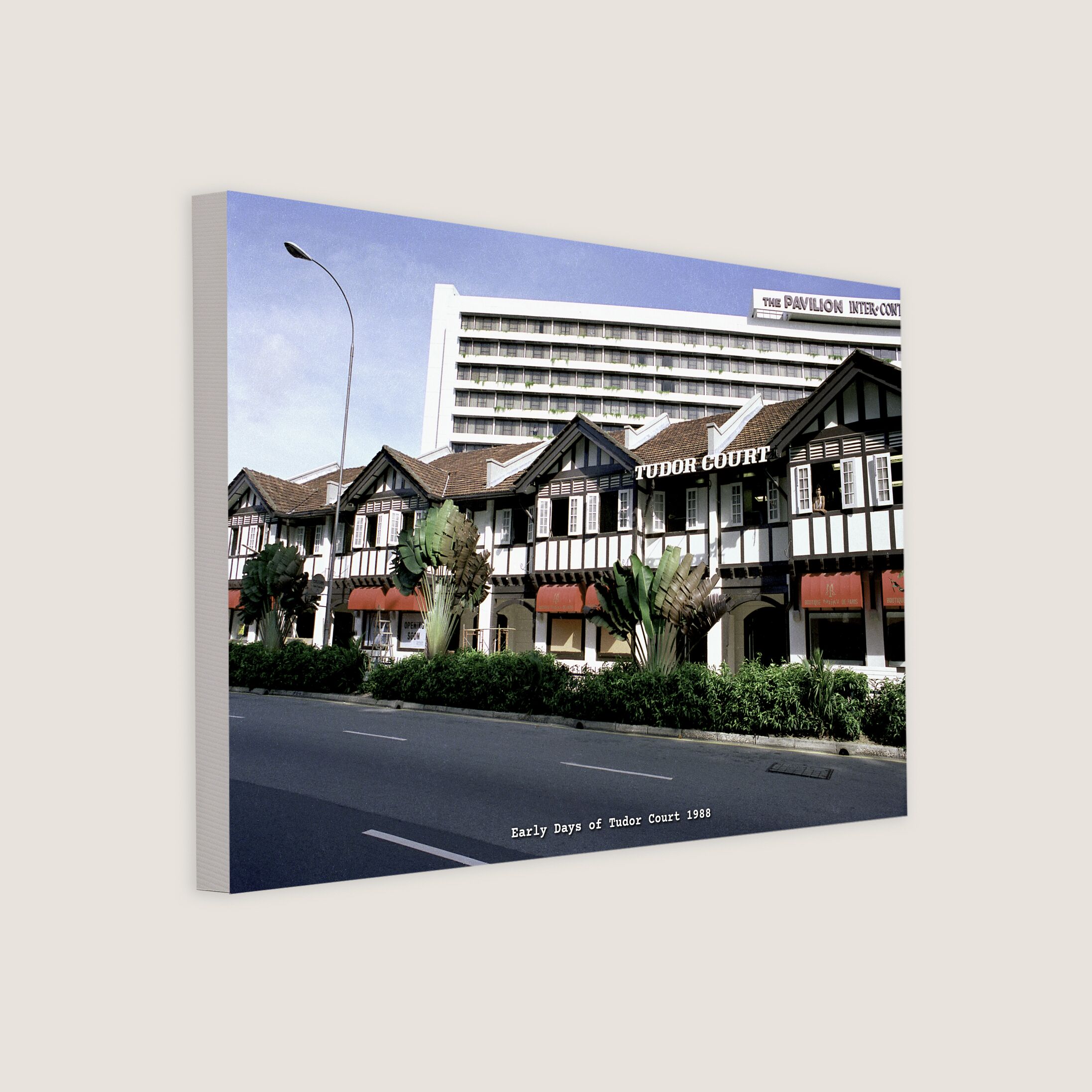 Early Days of Tudor Court 1988 Canvas