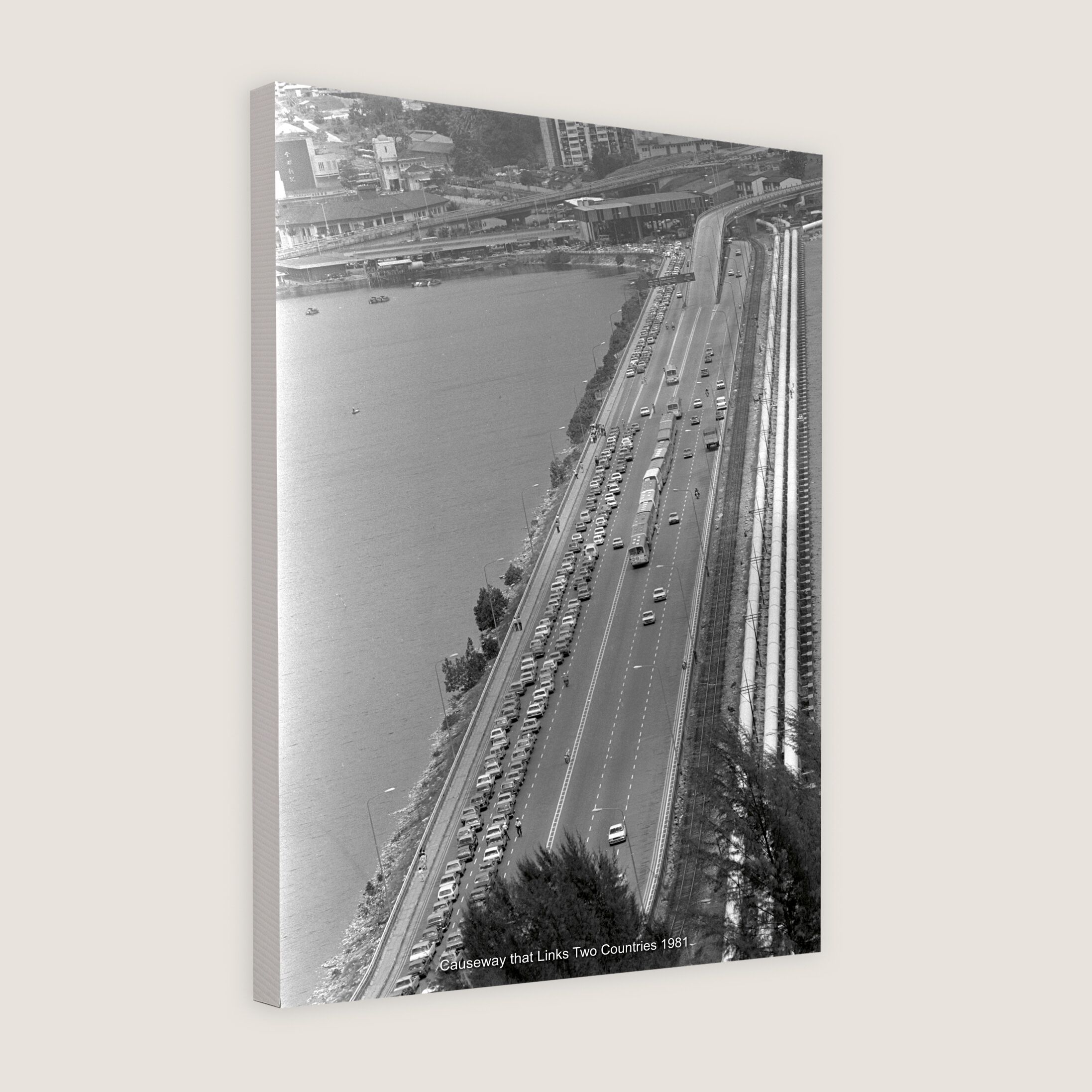 Causeway that Links Two Countries 1981-My Sg Memories