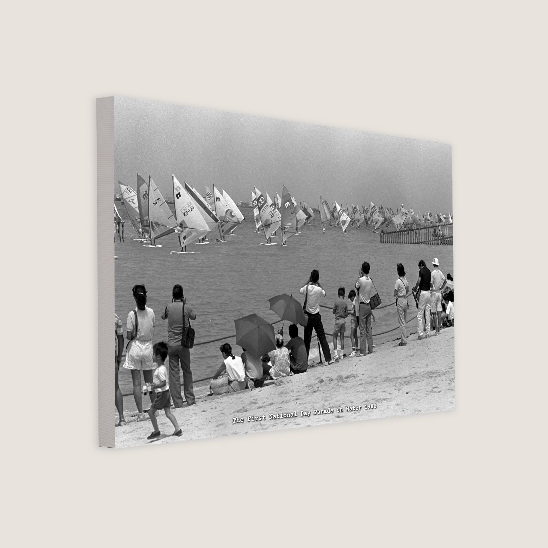 The First National Day Parade on Water 1986 Canvas