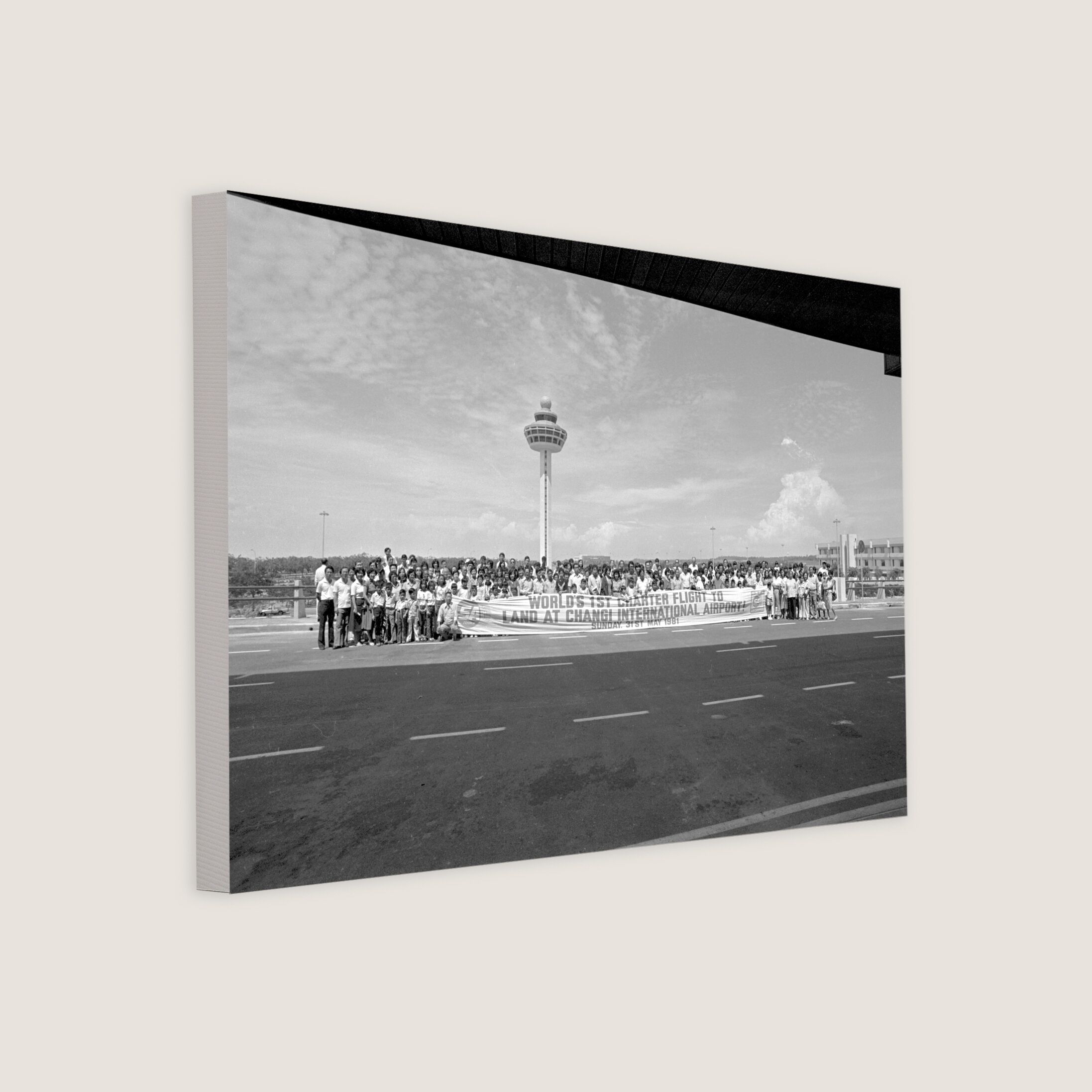 First SIA Chartered Flight at Changi Airport 1981-My Sg Memories