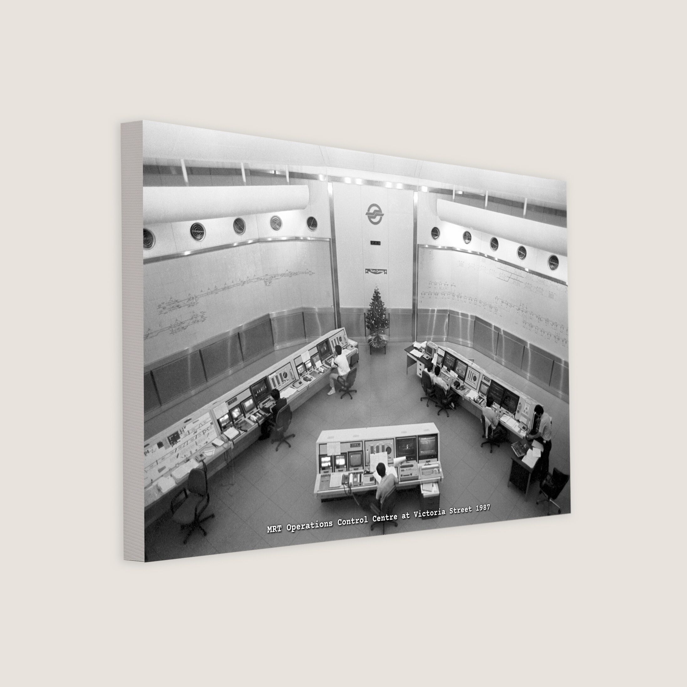 MRT Operations Control Centre at Victoria Street 1987-My Sg Memories
