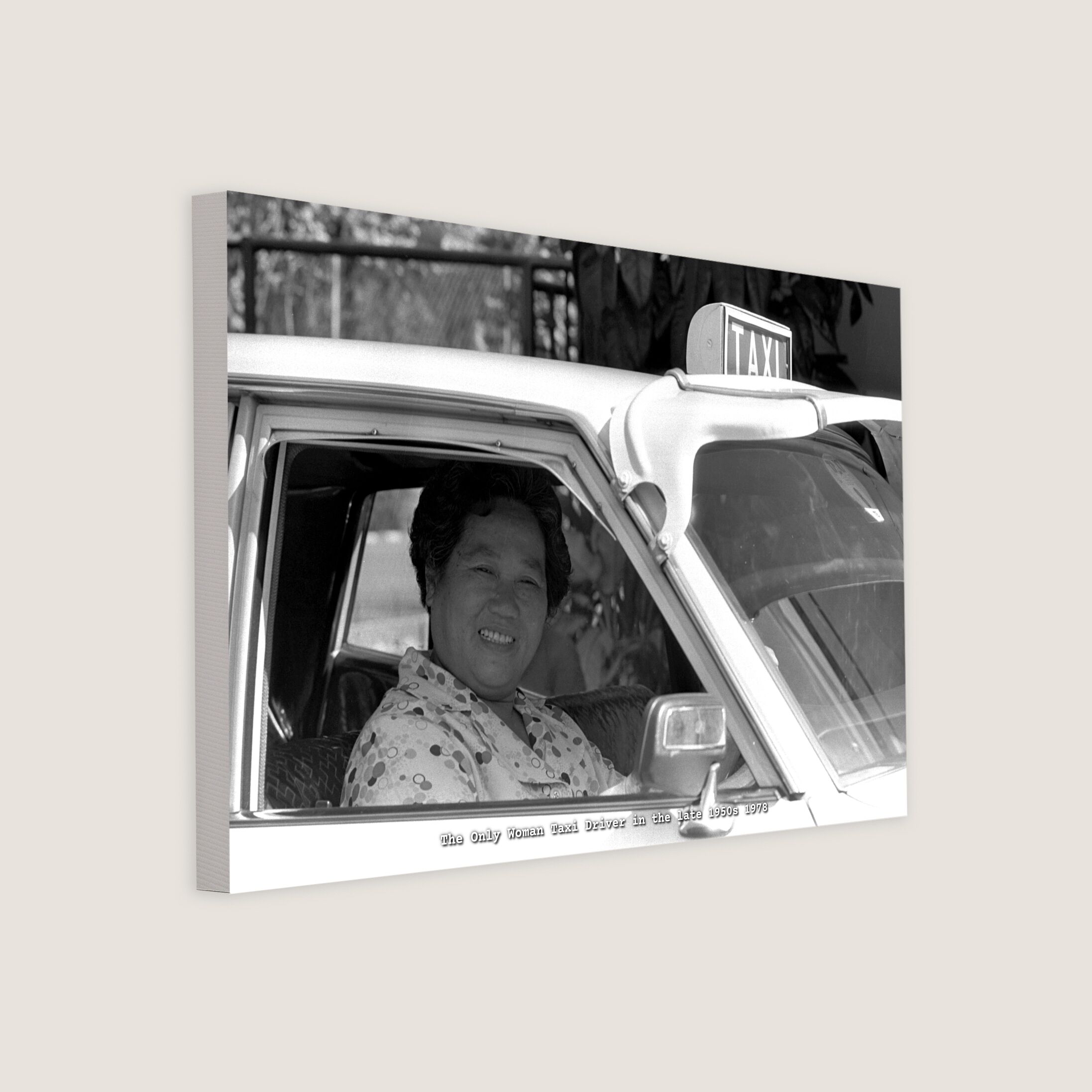 The Only Woman Taxi Driver in the late 1950s 1978-My Sg Memories