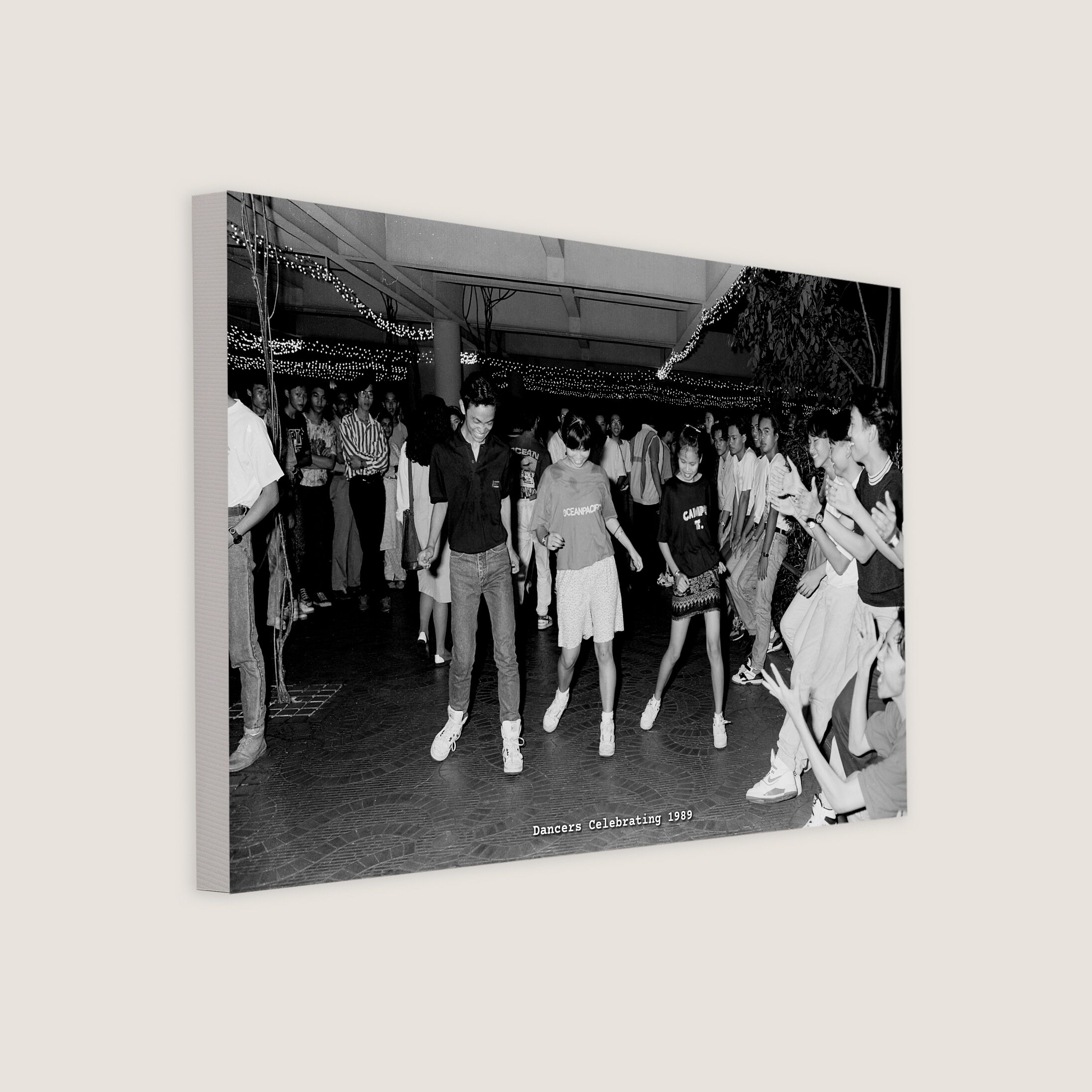 Dancers Celebrating 1989 Canvas