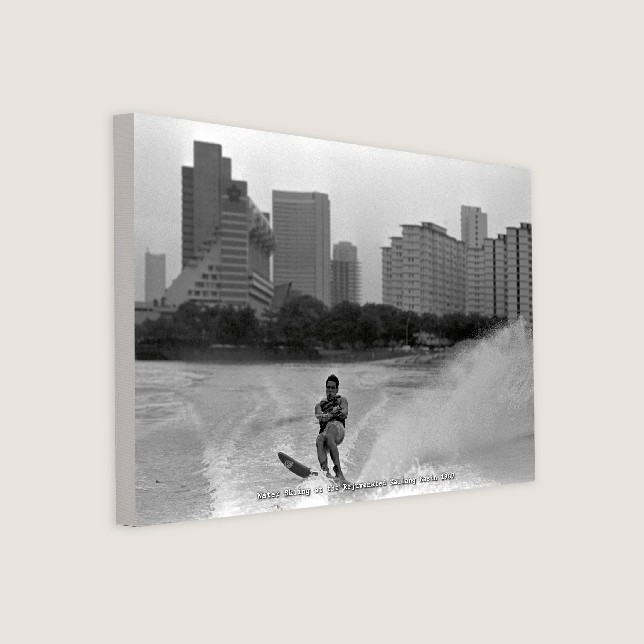 Water Skiing at the Rejuvenated Kallang Basin 1987