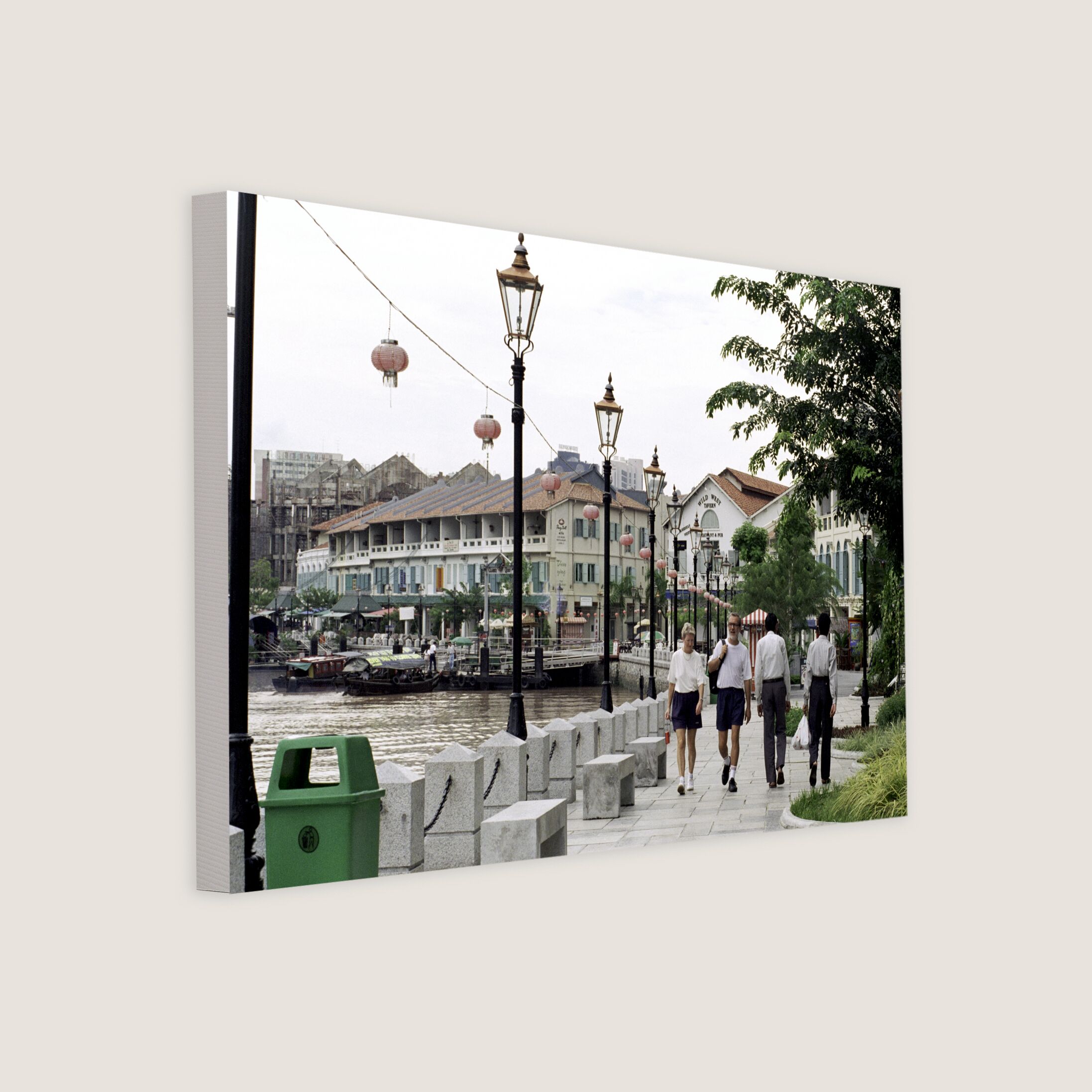 Clarke Quay - Cargo Hub to Recreational Area 1995-My Sg Memories