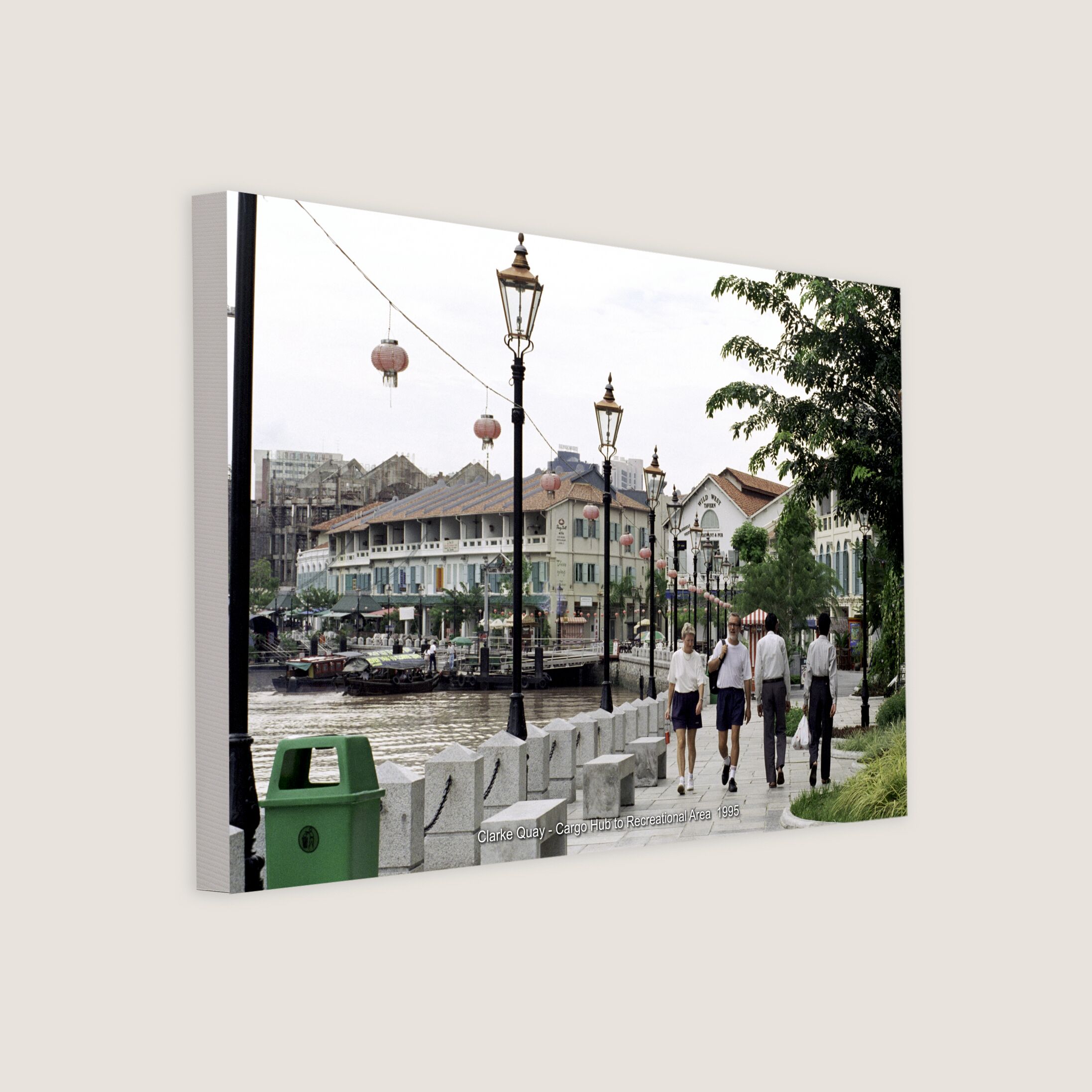 Clarke Quay - Cargo Hub to Recreational Area 1995-My Sg Memories