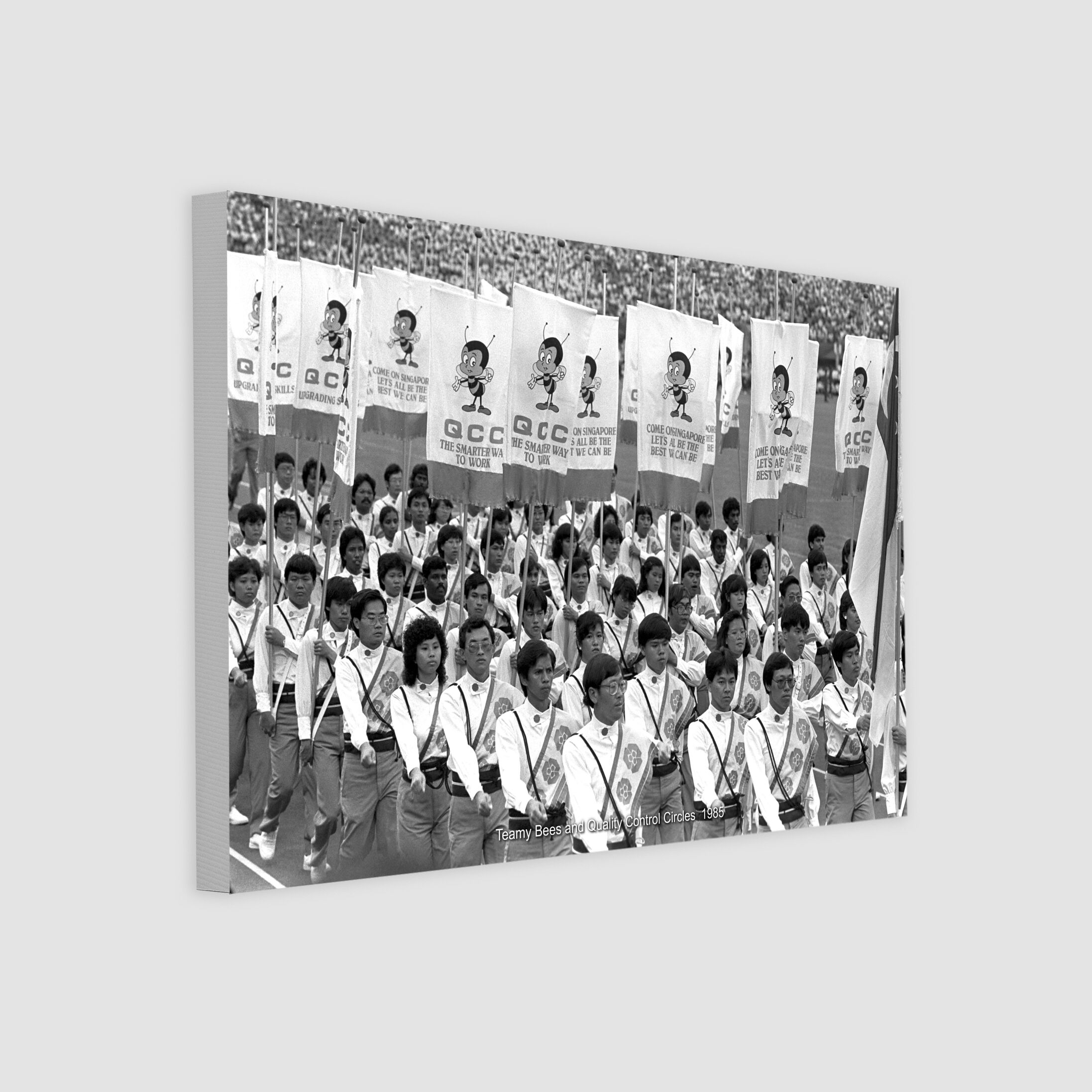 Teamy Bees and Quality Control Circles 1985-My Sg Memories