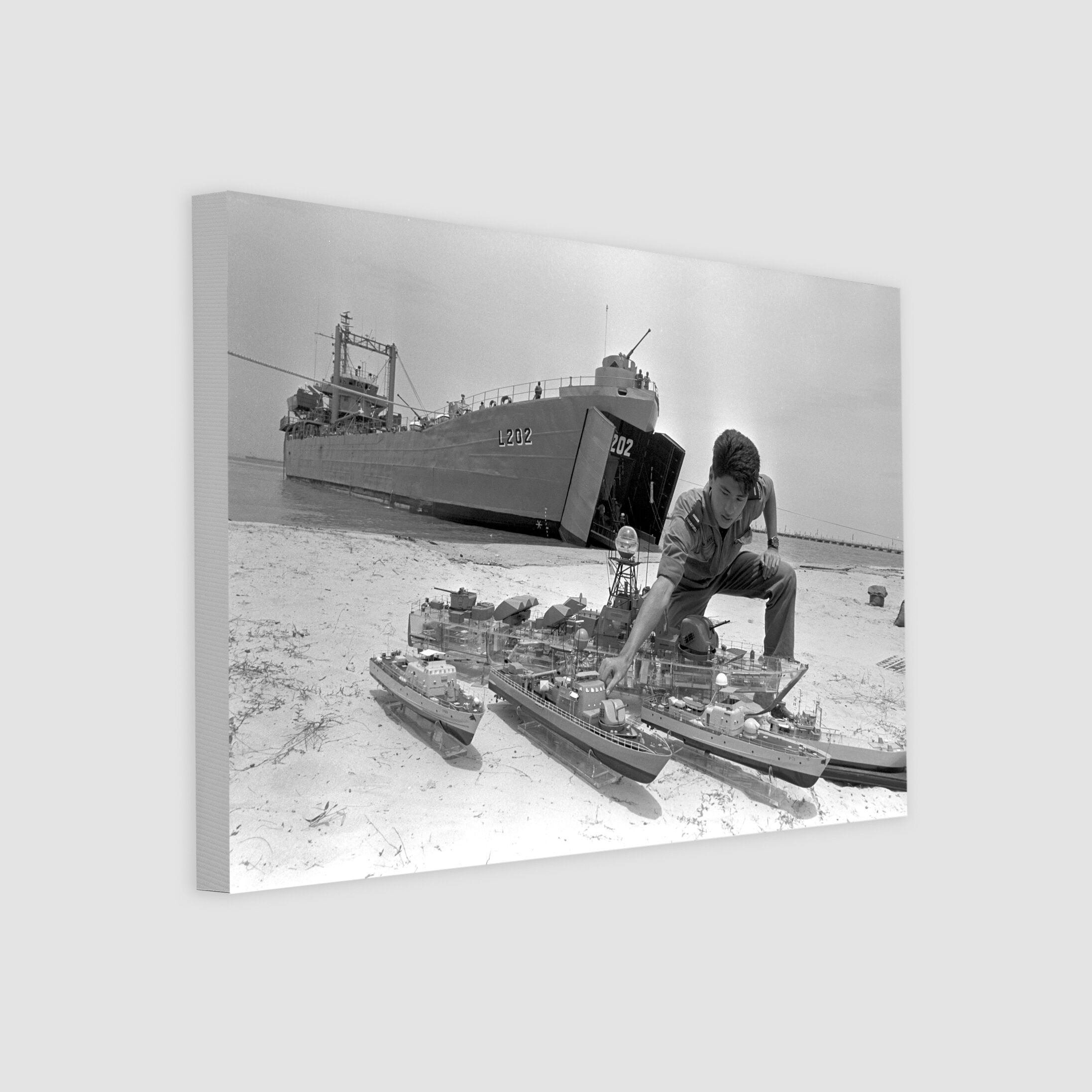 Landing Ship Tank Beached Near the Bedok Jetty 1986-My Sg Memories