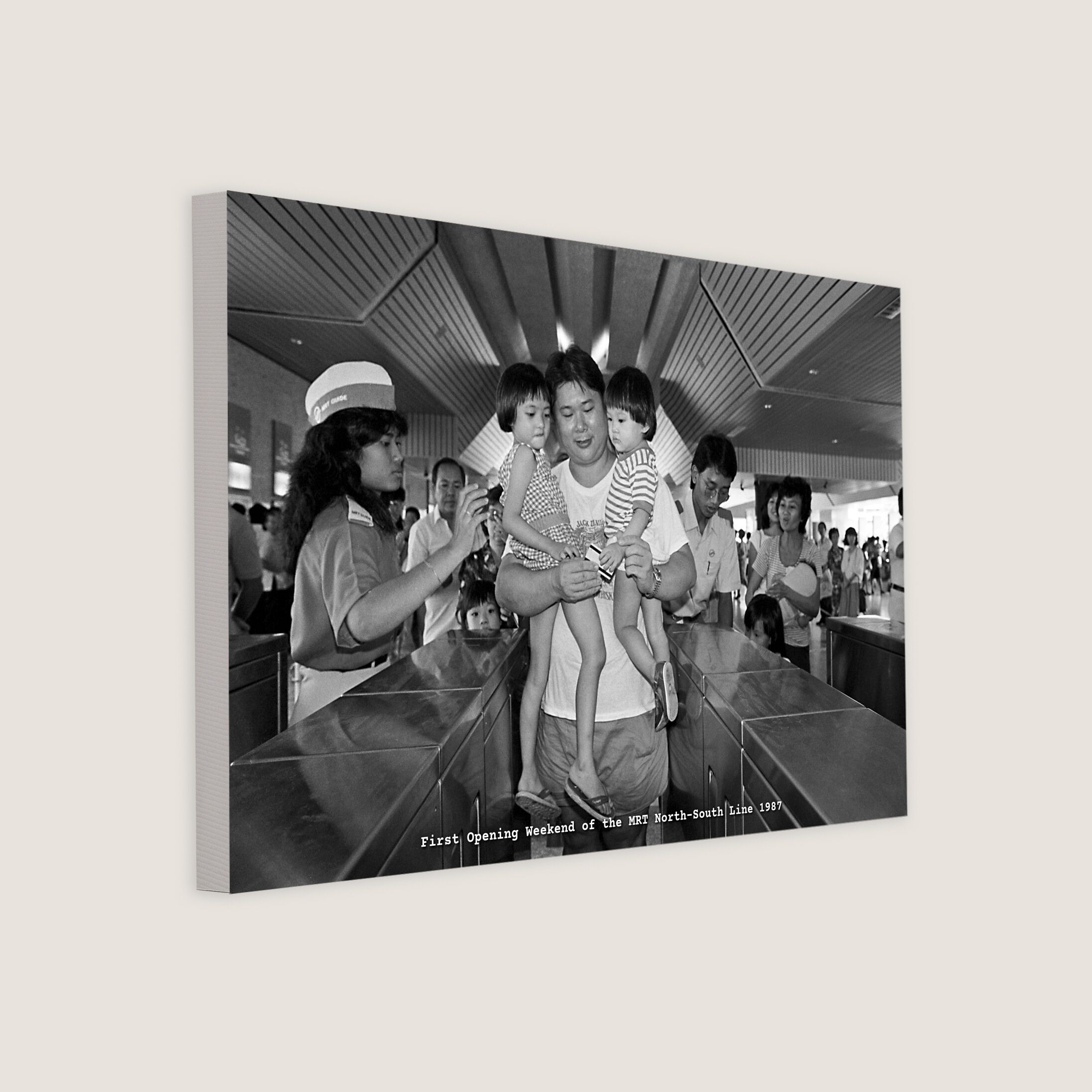 First Opening Weekend of the MRT North-South Line 1987-My Sg Memories