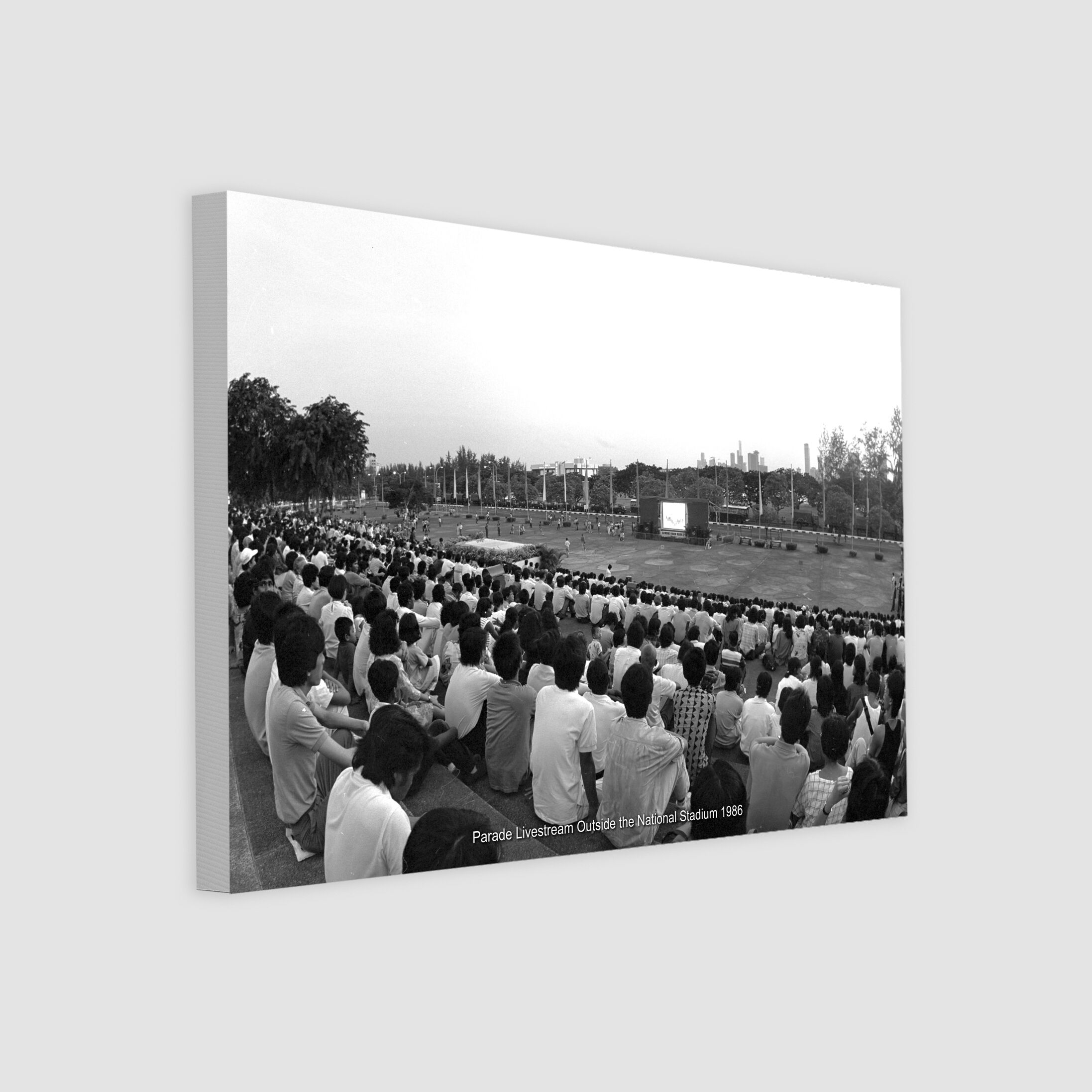 Parade Livestream Outside the National Stadium 1986-My Sg Memories