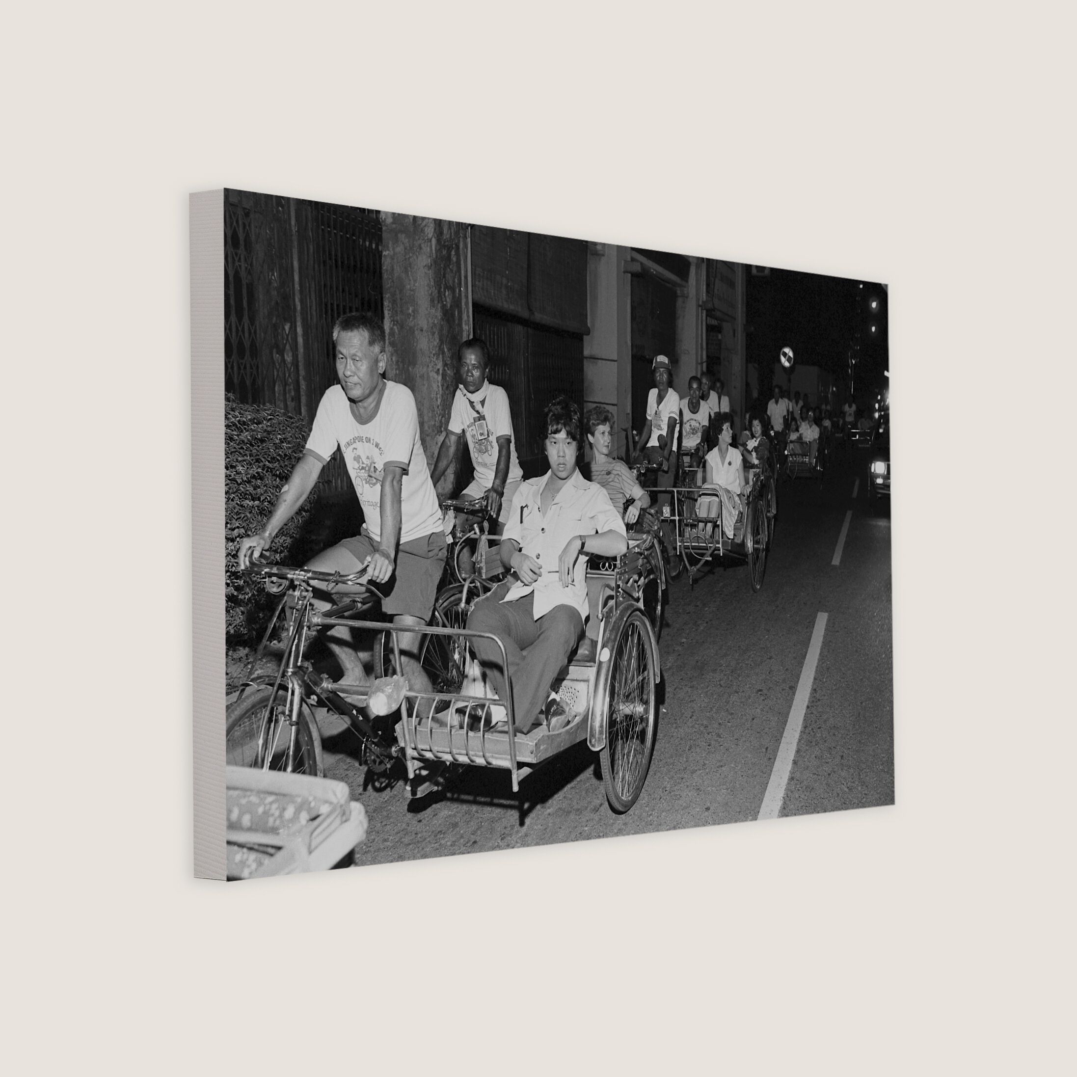 Trishaw Ride Linking People with Culture 1982-My Sg Memories
