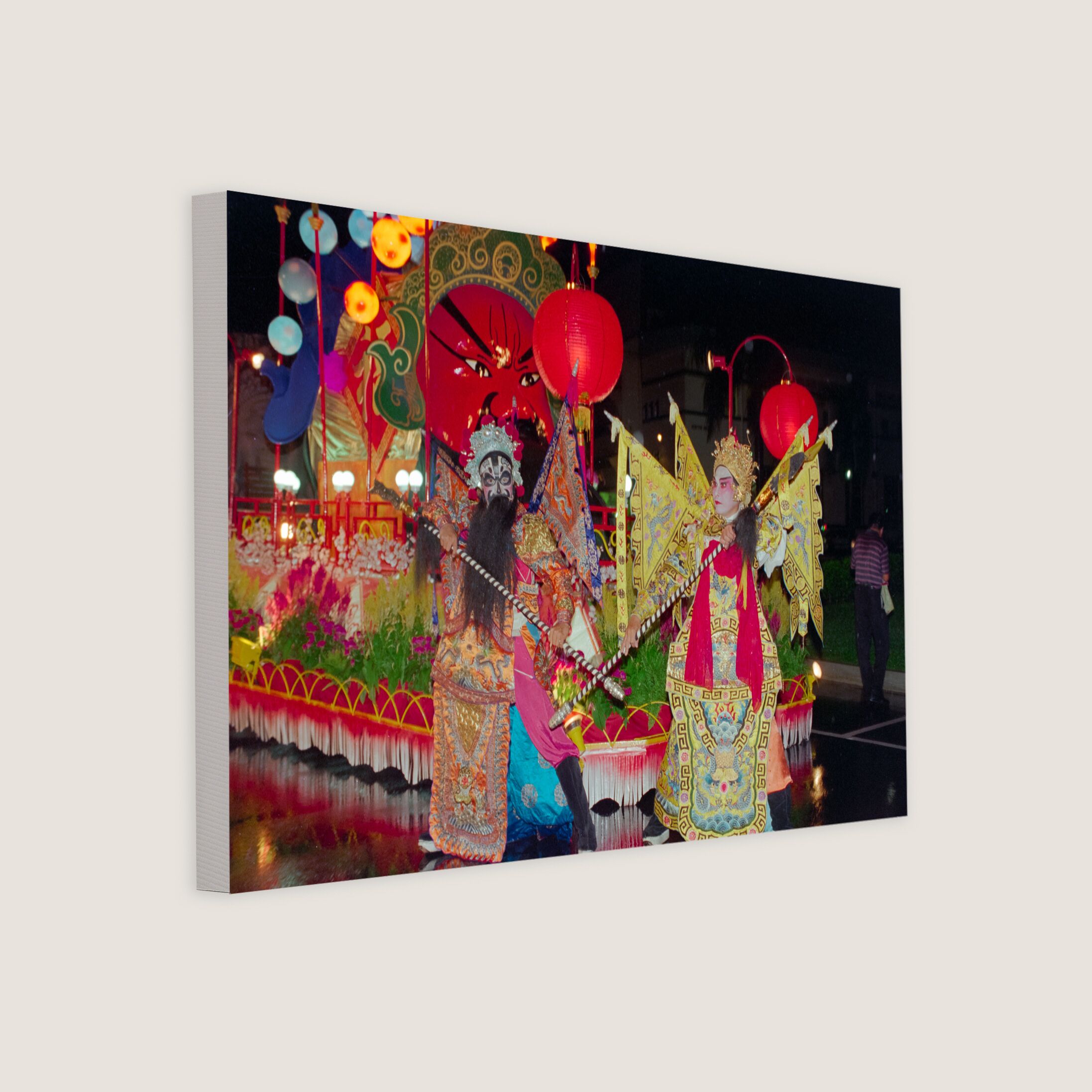 Chinese Opera Performers at Chingay 1995-My Sg Memories