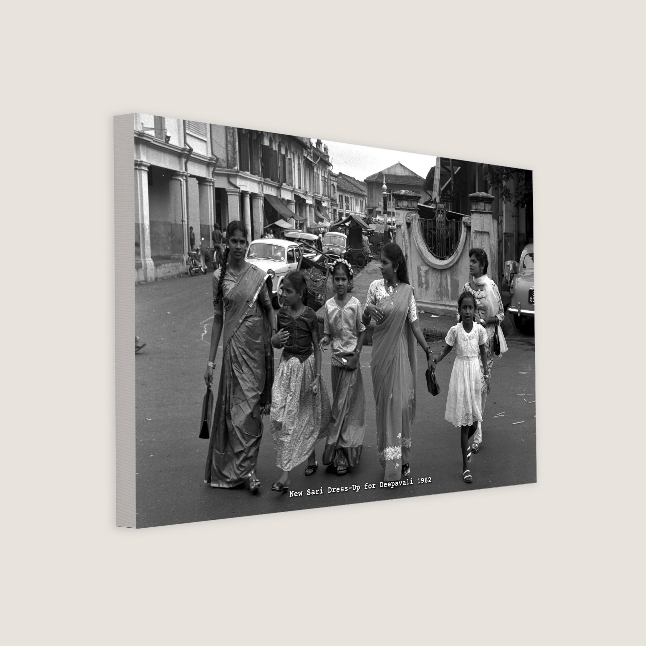 New Sari Dress-Up for Deepavali 1962