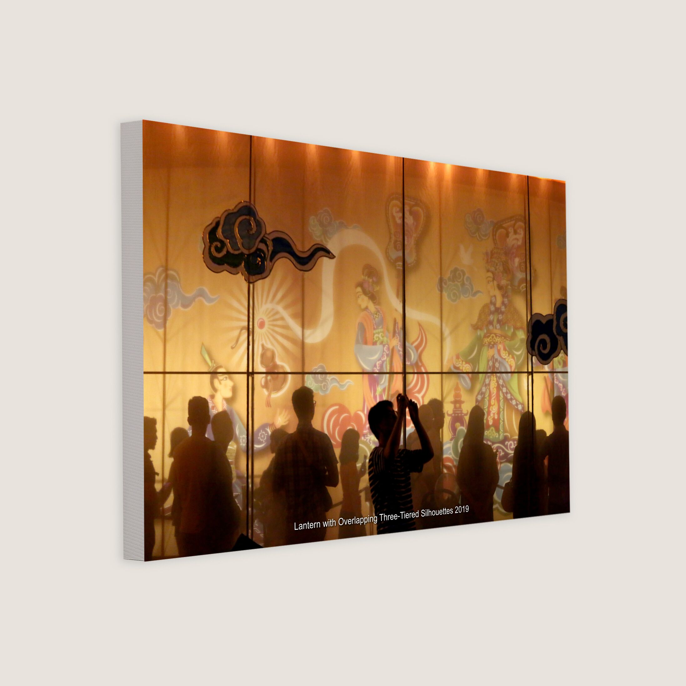 Lantern with Overlapping Three-Tiered Silhouettes 2019-My Sg Memories