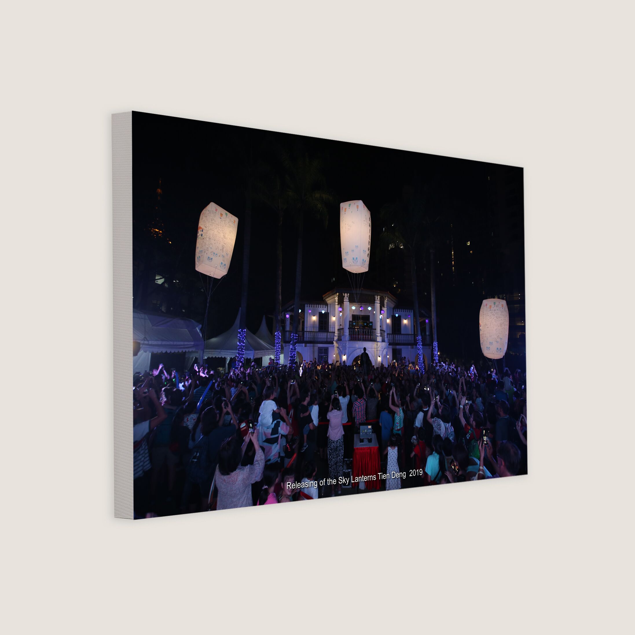 Releasing of the Sky Lanterns Tien Deng 2019-My Sg Memories