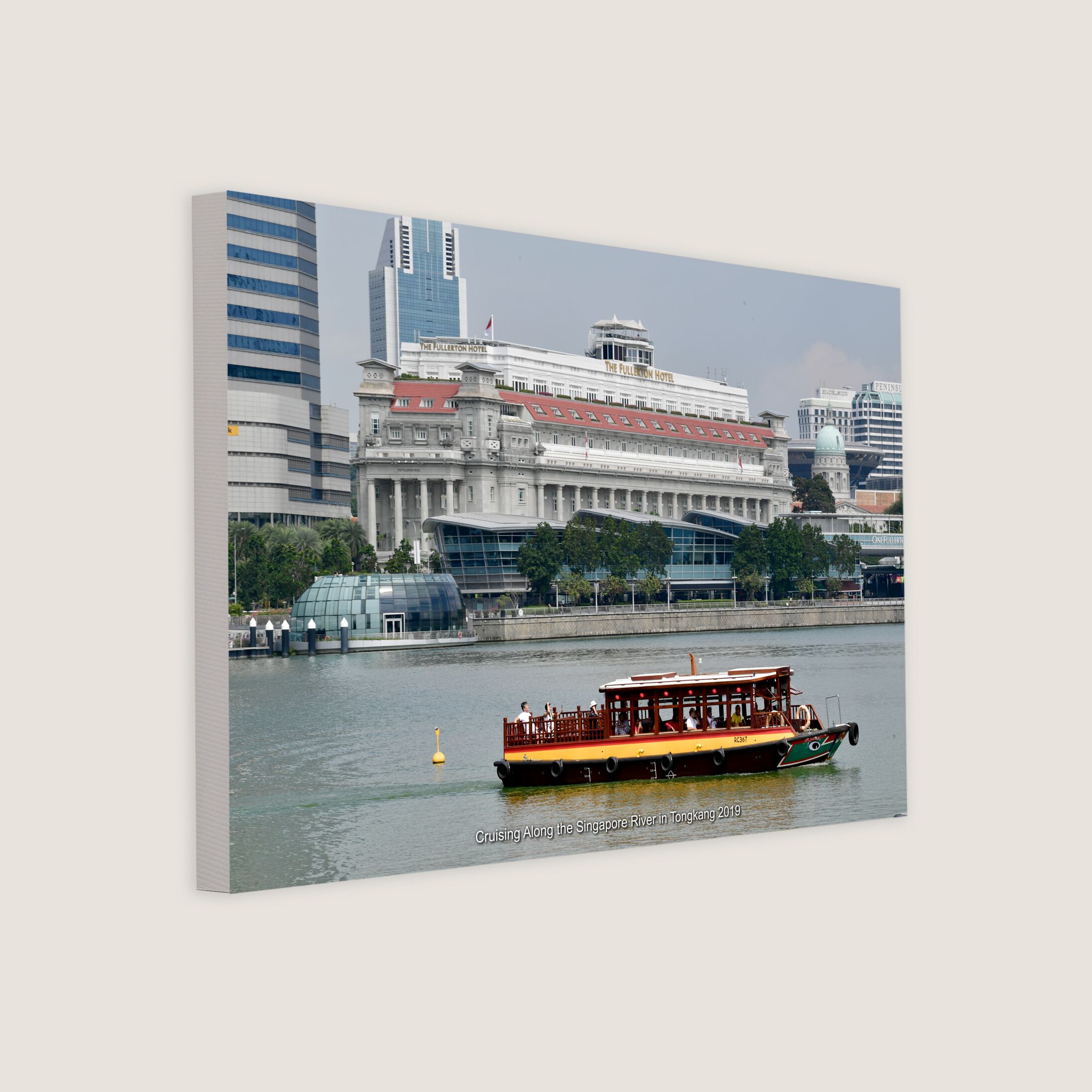 Cruising Along the Singapore River in Tongkang 2019-My Sg Memories