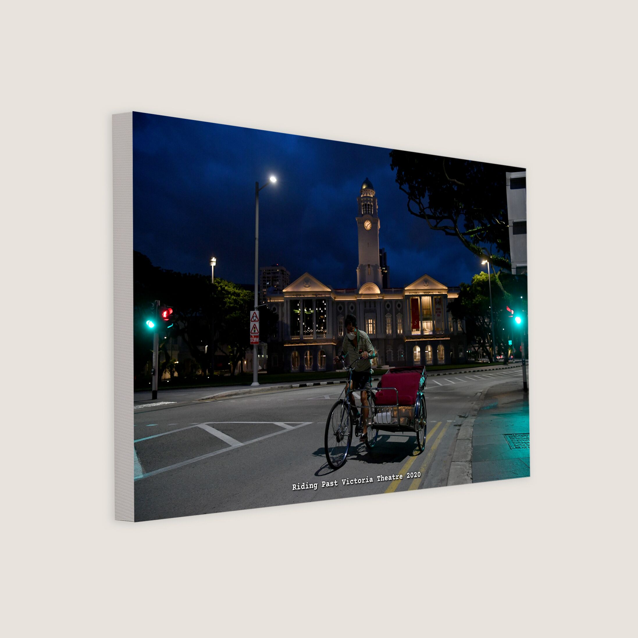 Riding Past Victoria Theatre 2020