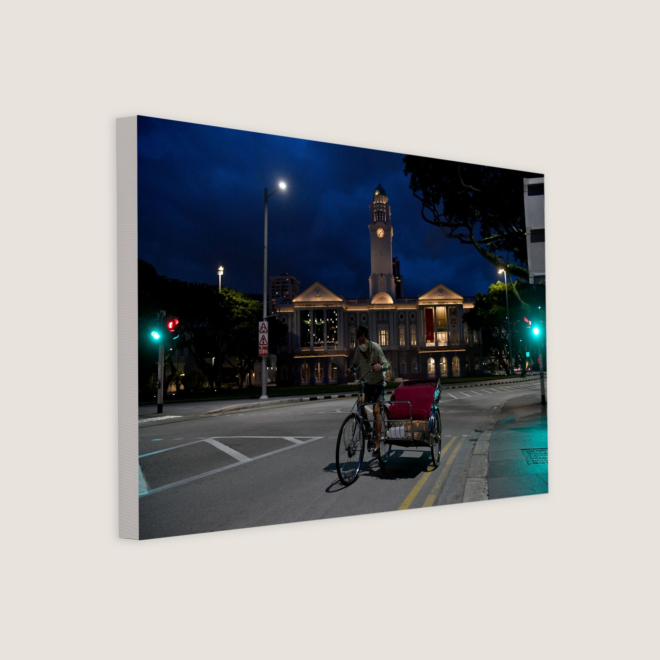 Riding Past Victoria Theatre 2020