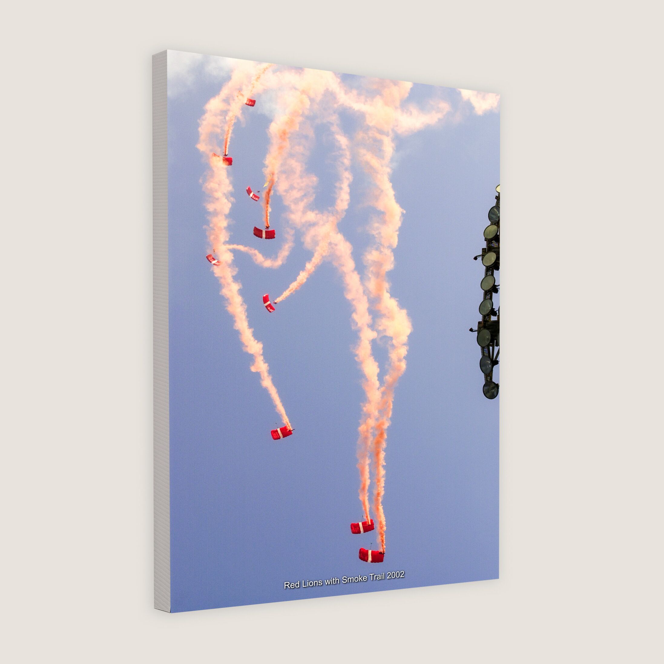 Red Lions with Smoke Trail 2002-My Sg Memories
