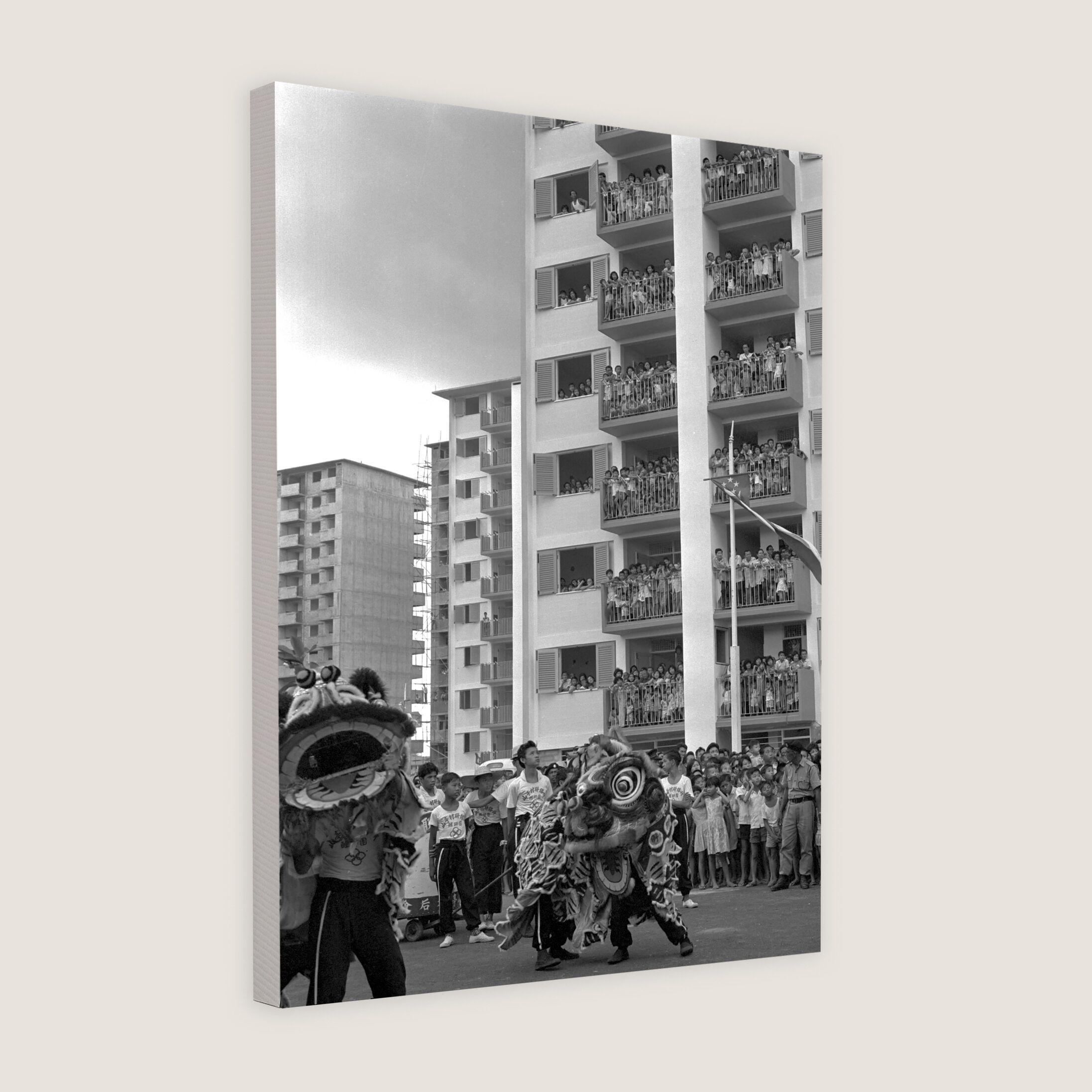 Housing Ballot Drew Crowds at Toa Payoh 1966-My Sg Memories