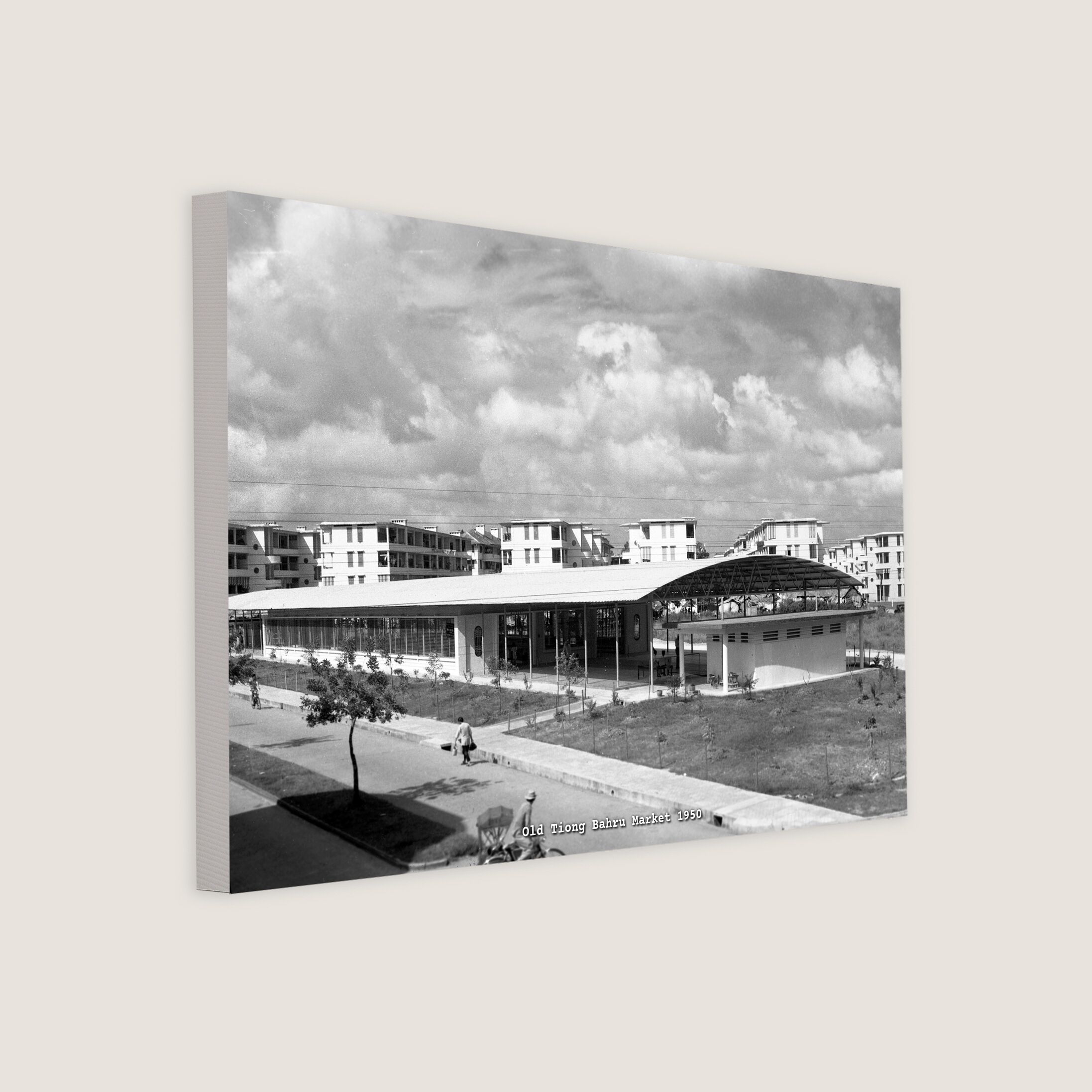 Old Tiong Bahru Market 1950-My Sg Memories