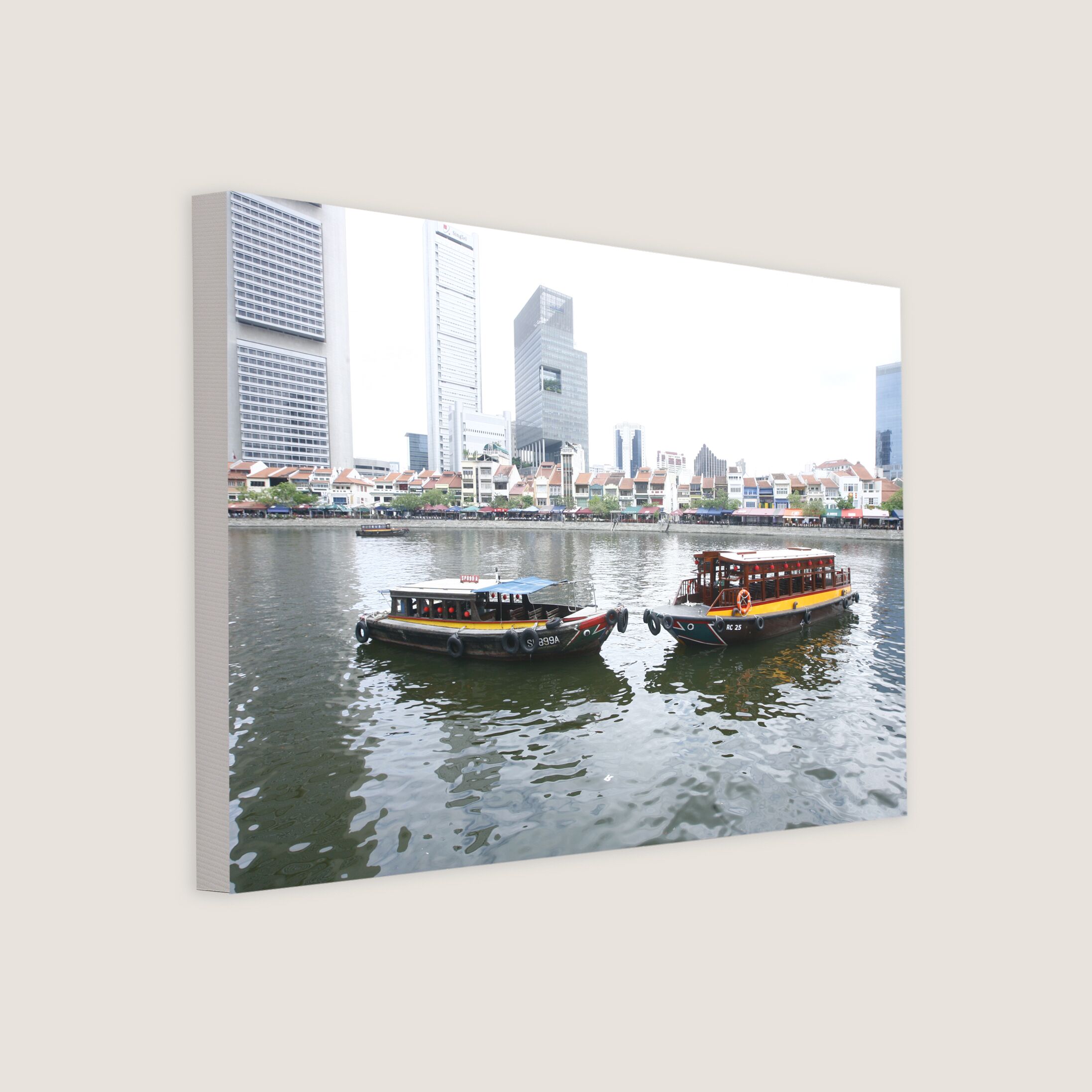 Diesel-Powered Barges Bid Farewell to the River 2008-My Sg Memories