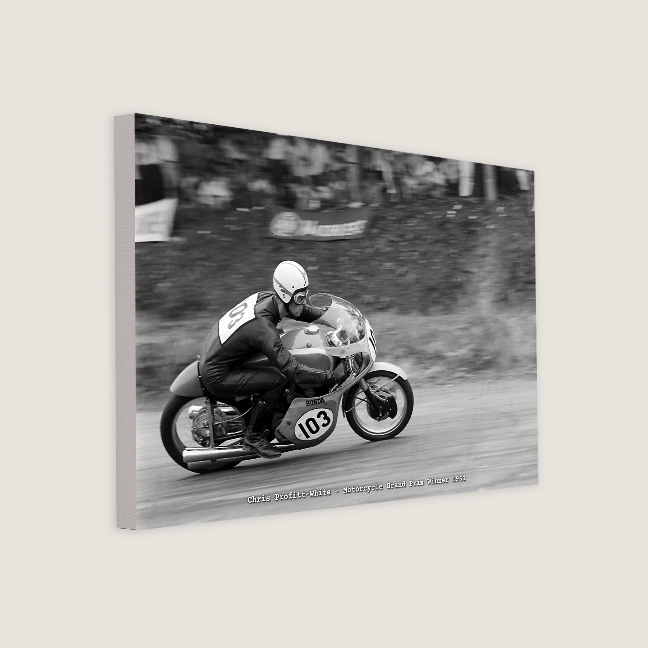 Chris Profitt-White - Motorcycle Grand Prix Winner 1961