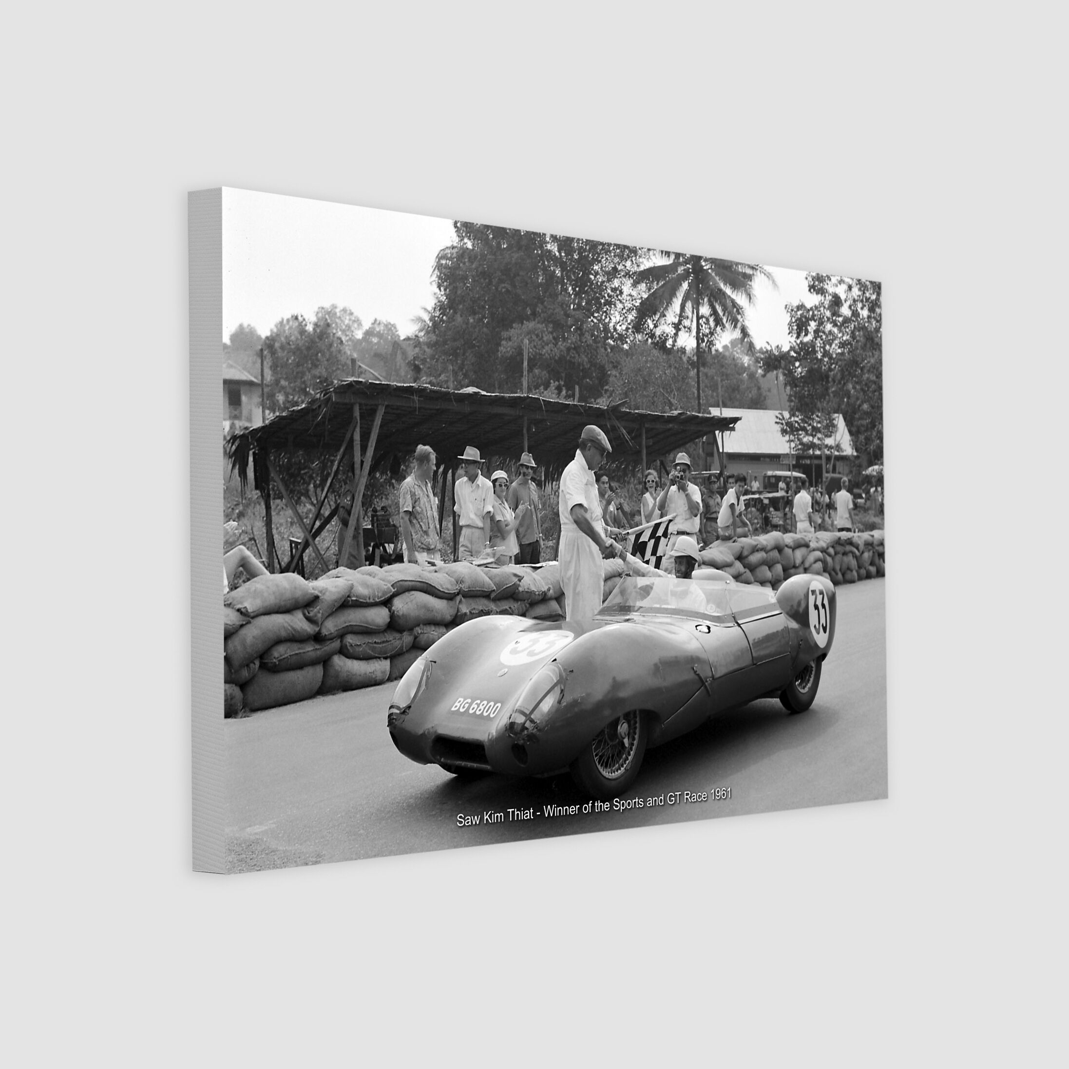 Saw Kim Thiat - Winner of the Sports and GT Race 1961-My Sg Memories