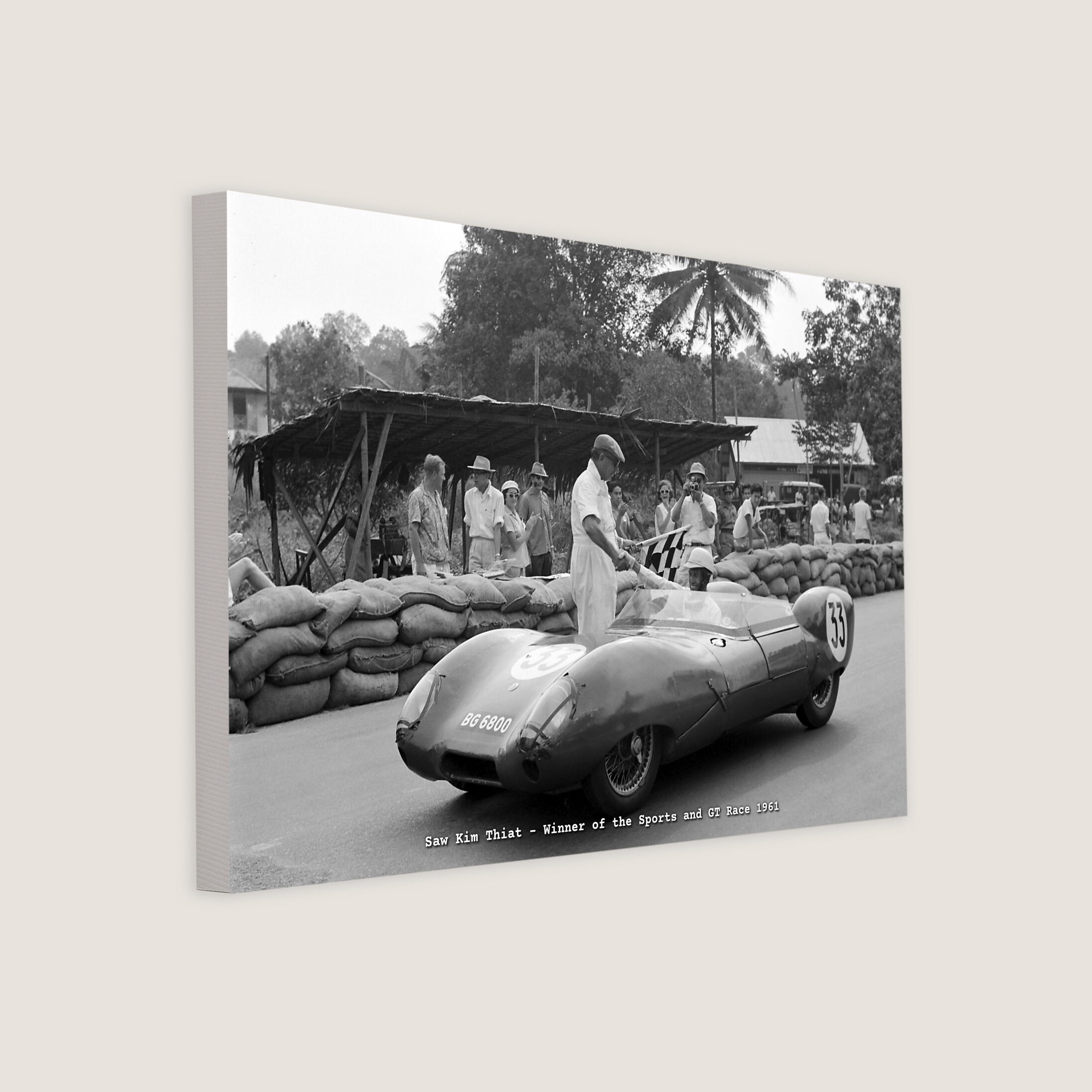 Saw Kim Thiat - Winner of the Sports and GT Race 1961