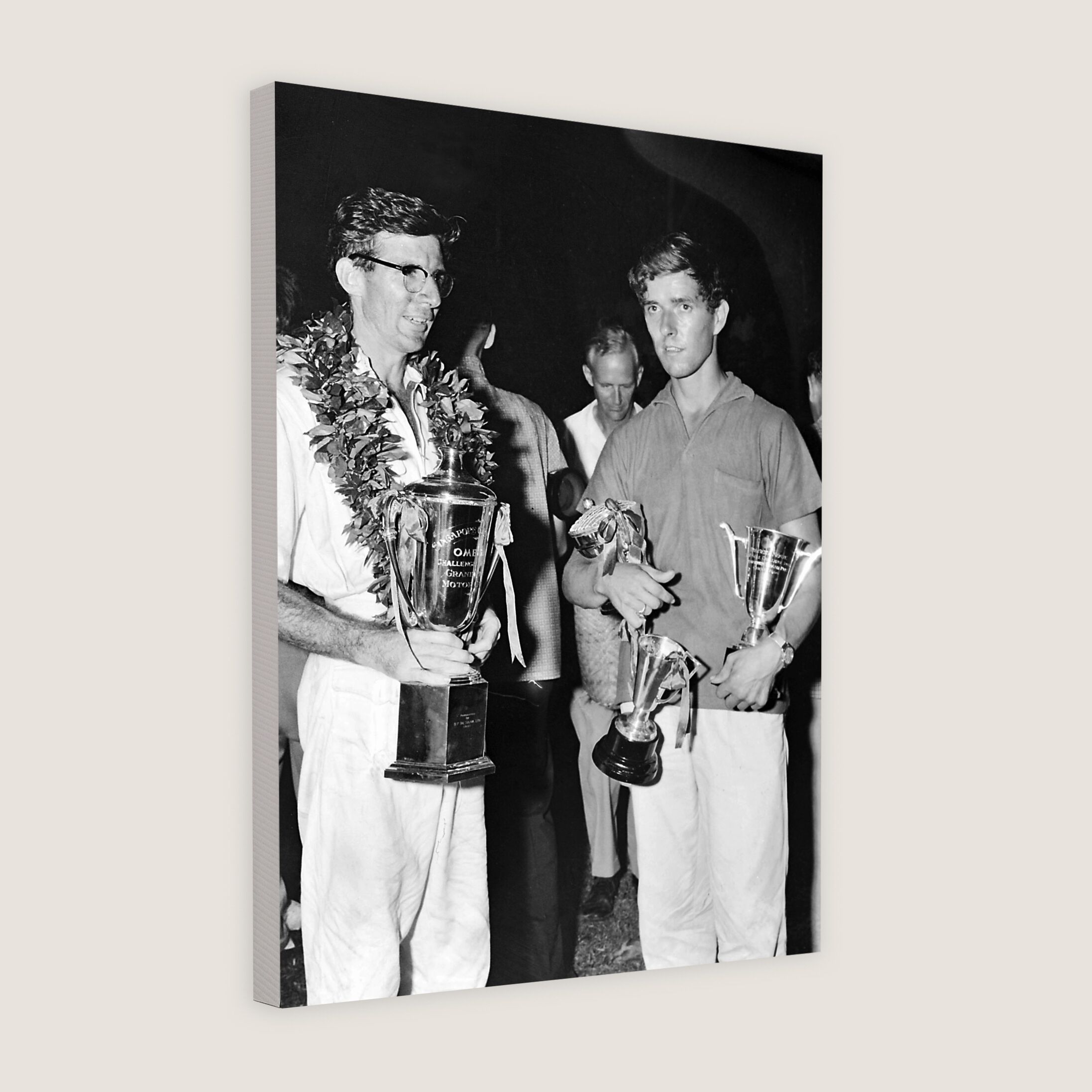 Winners of the First Singapore Grand Prix 1961