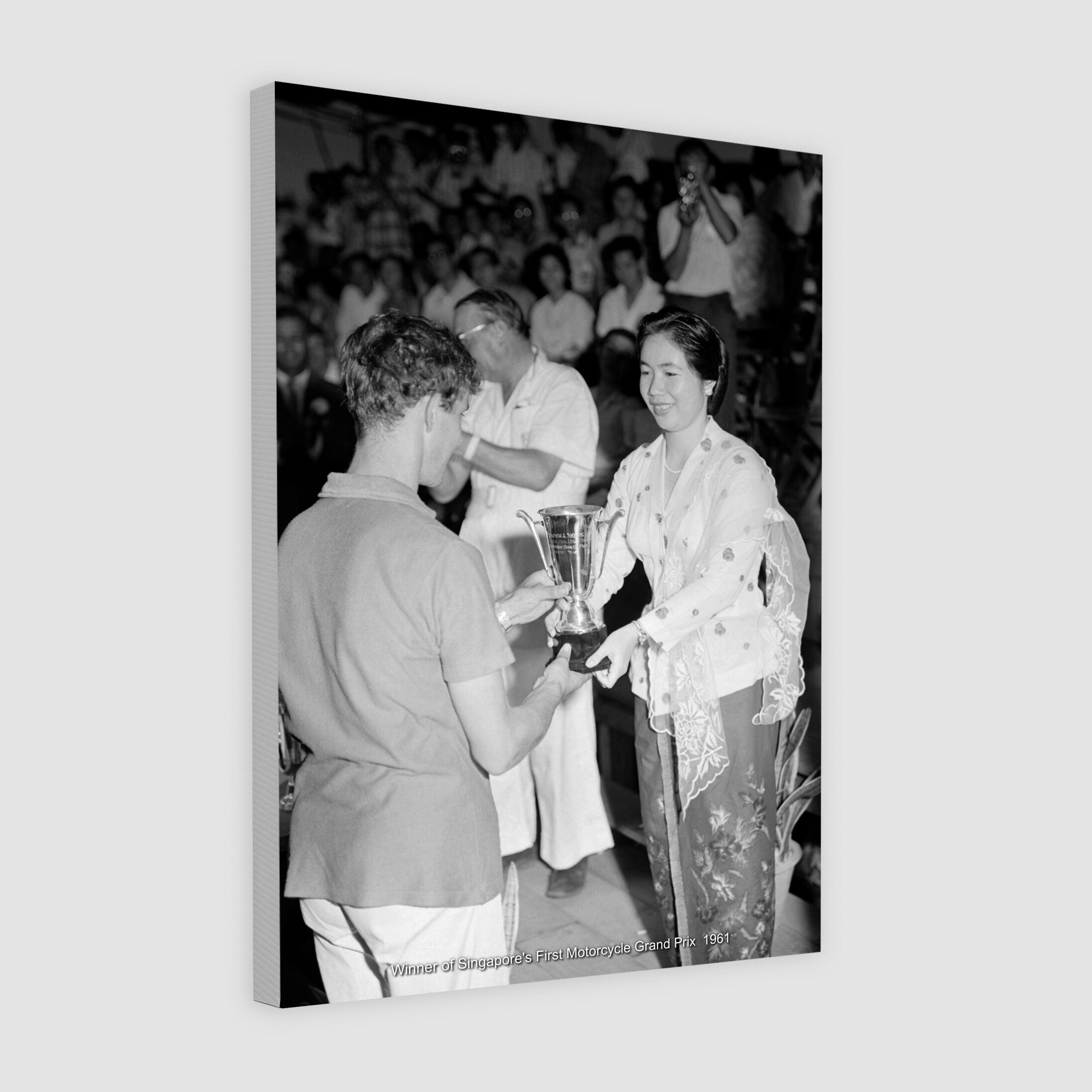 Winner of Singapore's First Motorcycle Grand Prix 1961-My Sg Memories