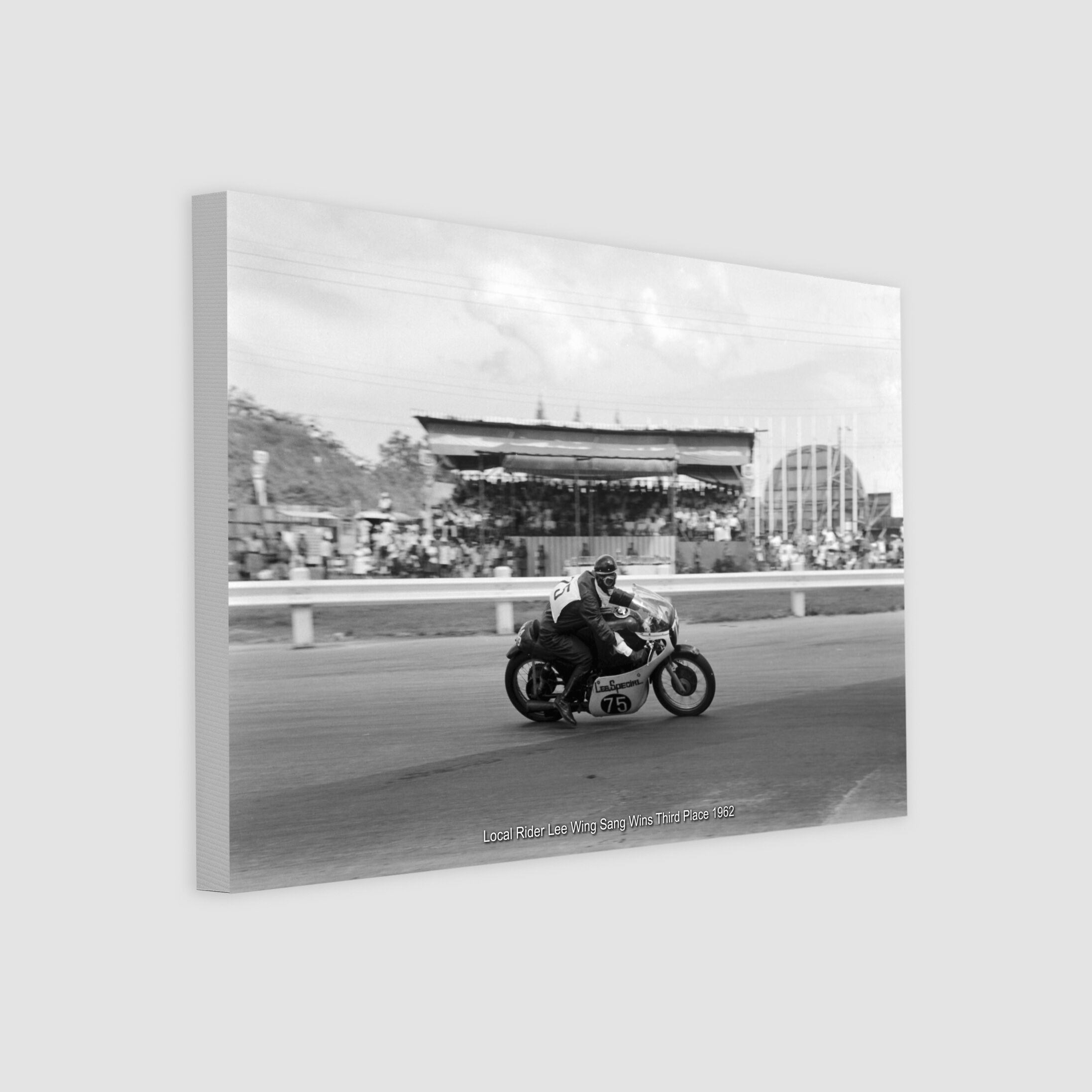 Local Rider Lee Wing Sang Wins Third Place 1962-My Sg Memories