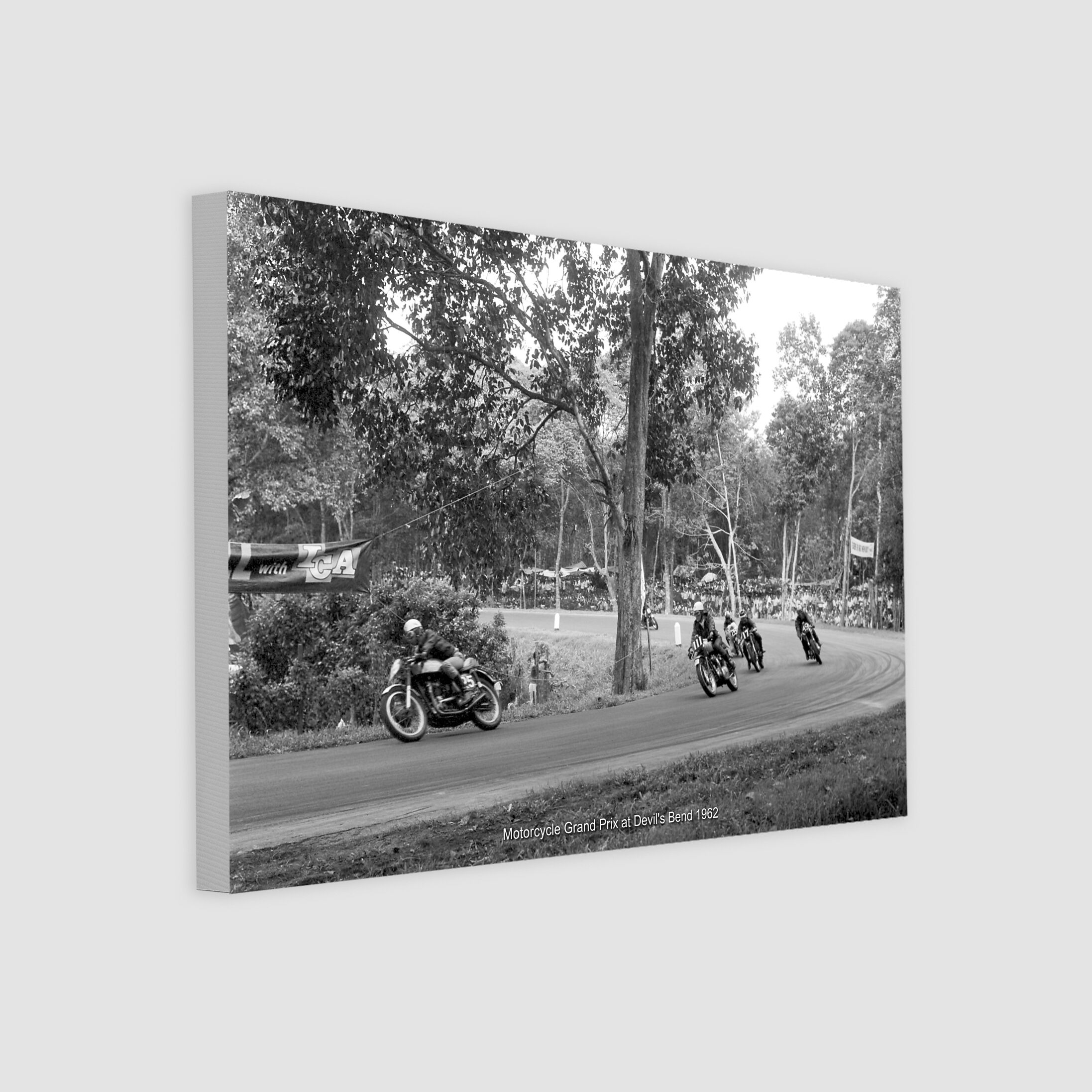 Motorcycle Grand Prix at Devil's Bend 1962-My Sg Memories