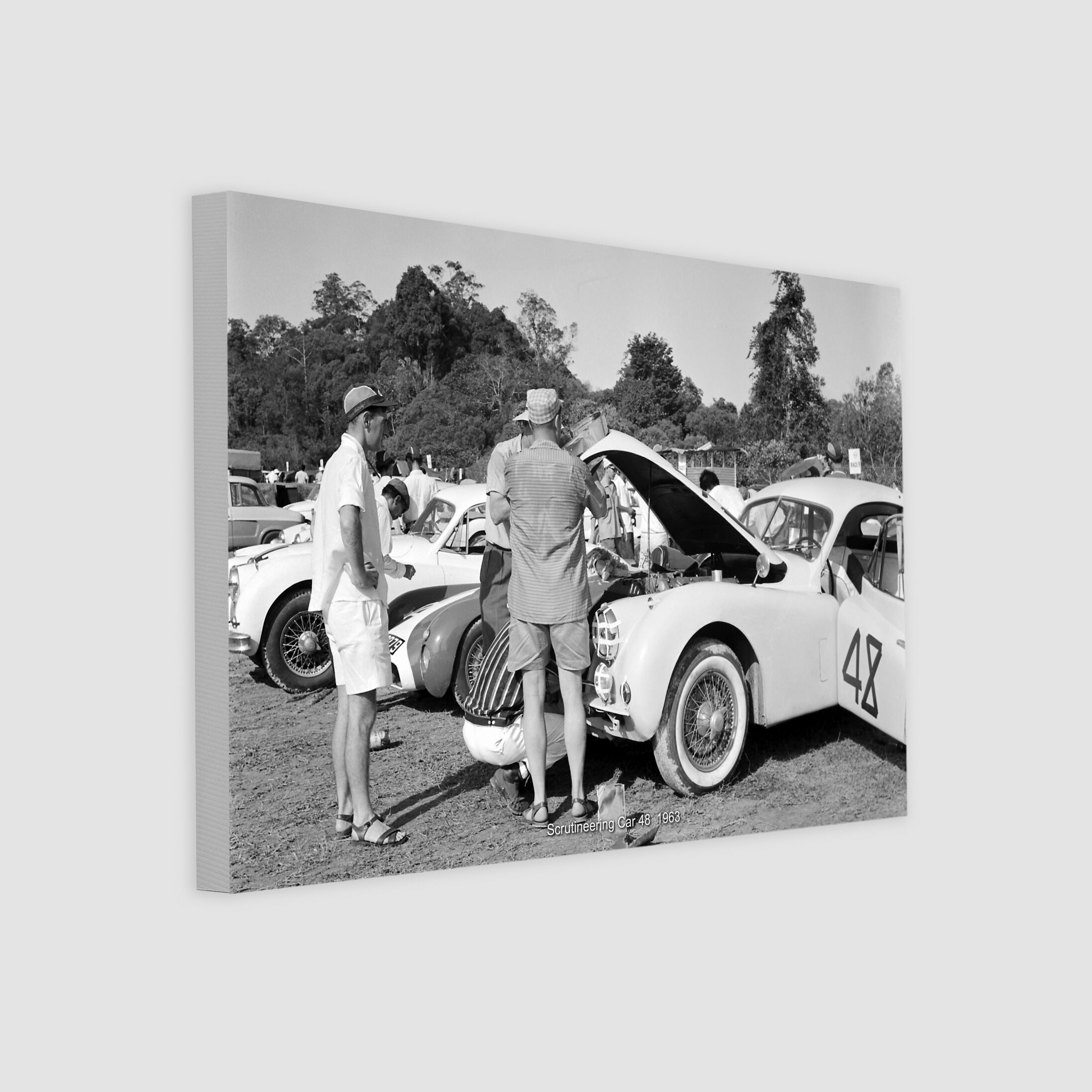 Scrutineering Car 48 1963-My Sg Memories