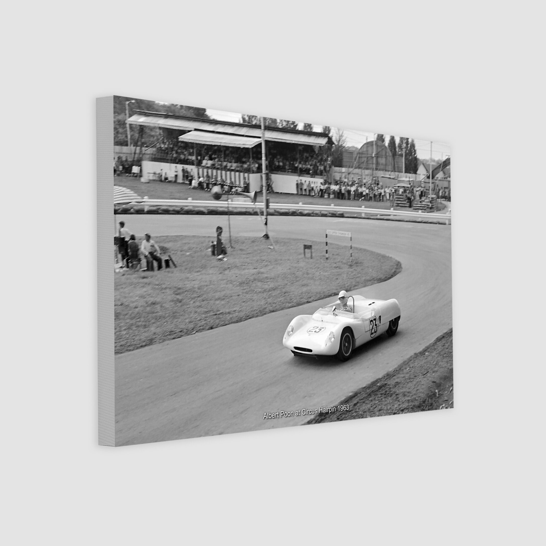 Albert Poon at Circus Hairpin 1963-My Sg Memories